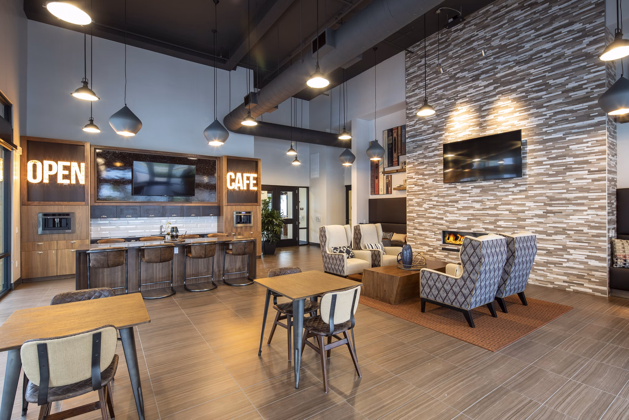 Clubhouse/Lobby at Anton Menlo Apartments