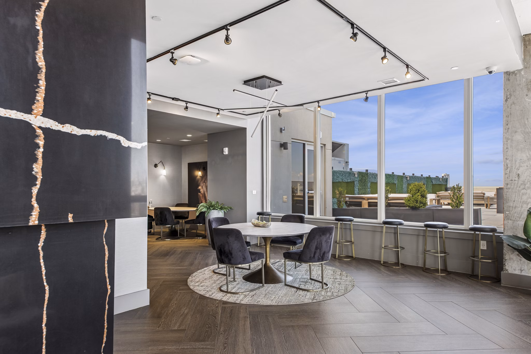 clubhouse at Hudson House West Apartments 