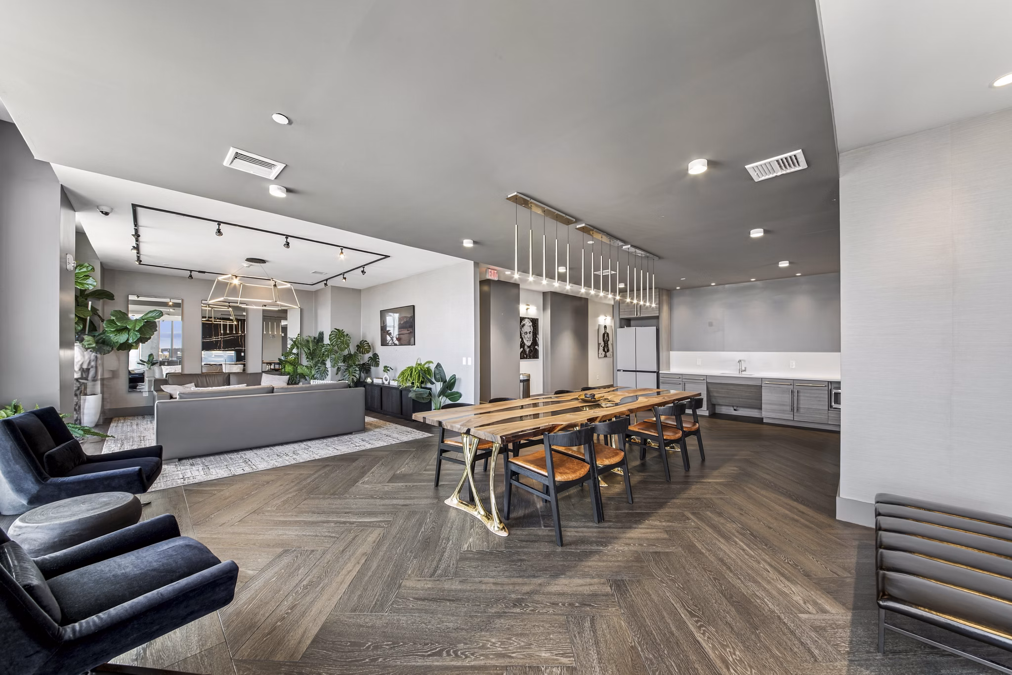 clubhouse at Hudson House East Apartments 