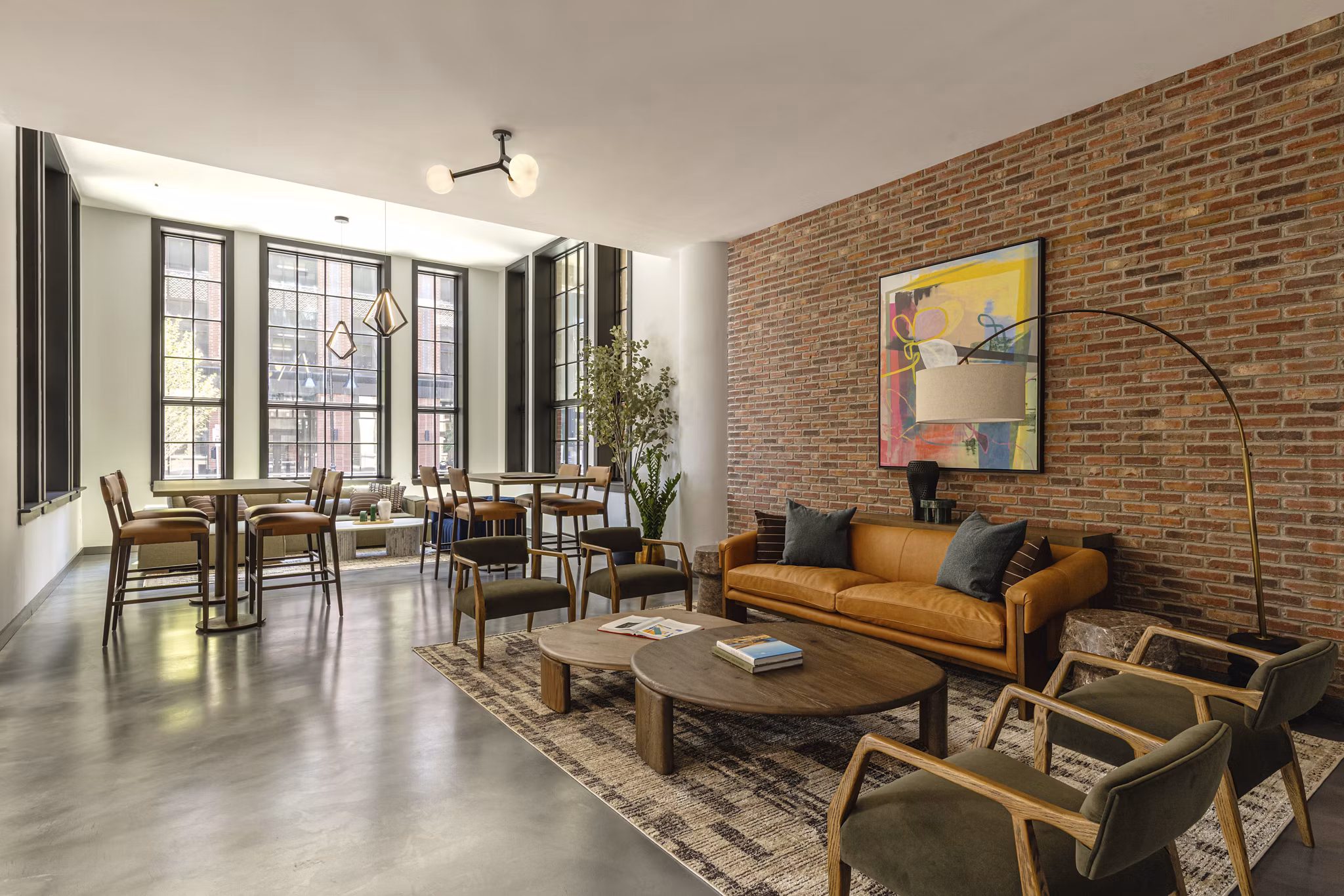 Clubhouse/Lobby at Radio Lofts Apartments