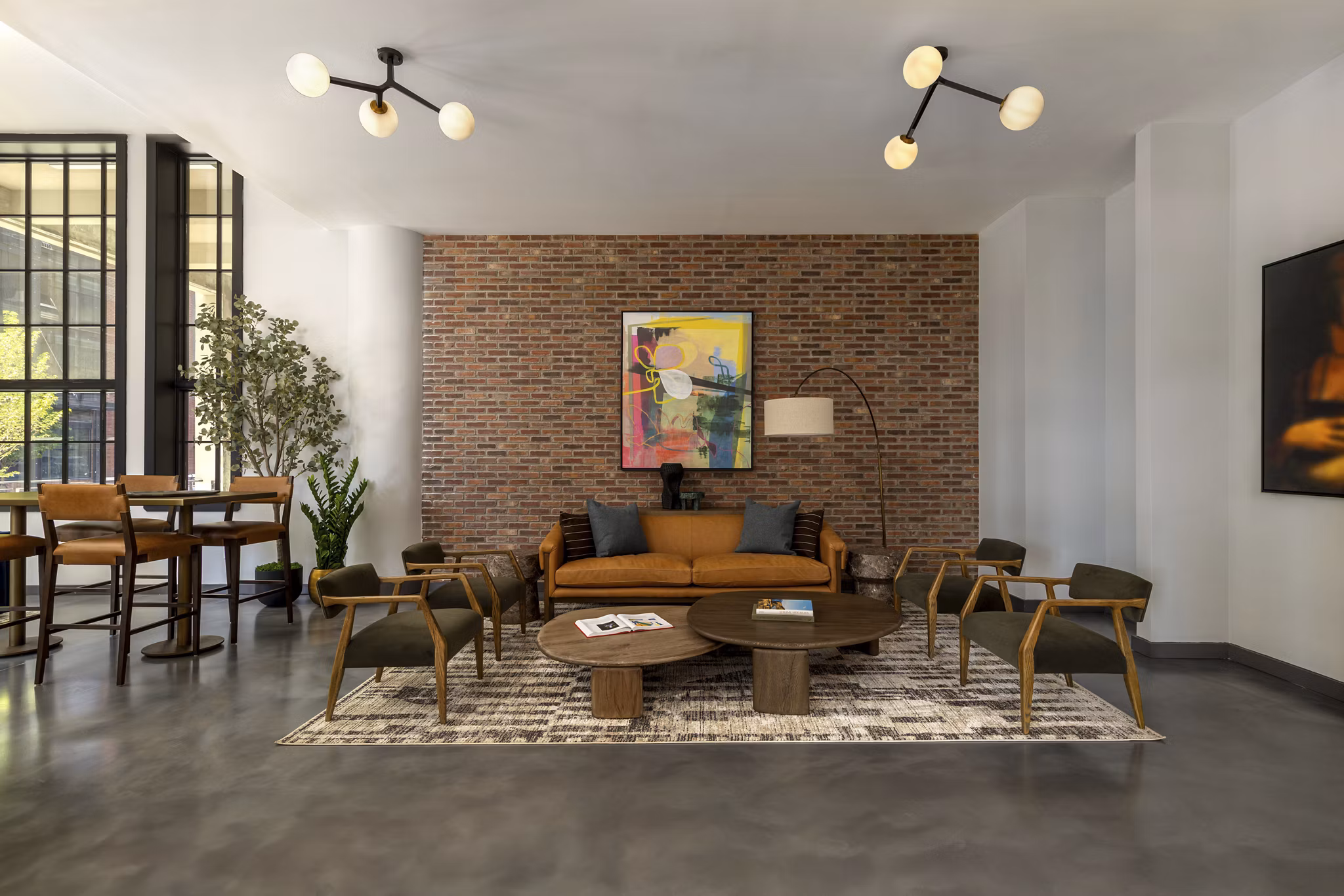 Clubhouse/Lobby at Radio Lofts Apartments