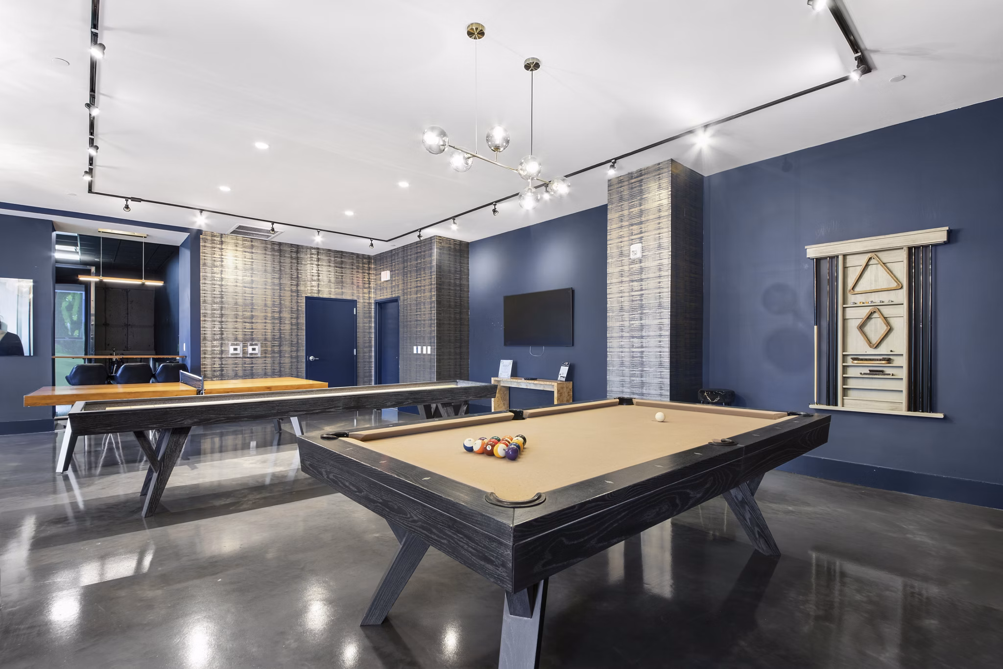 clubhouse at Radio Lofts Apartments 