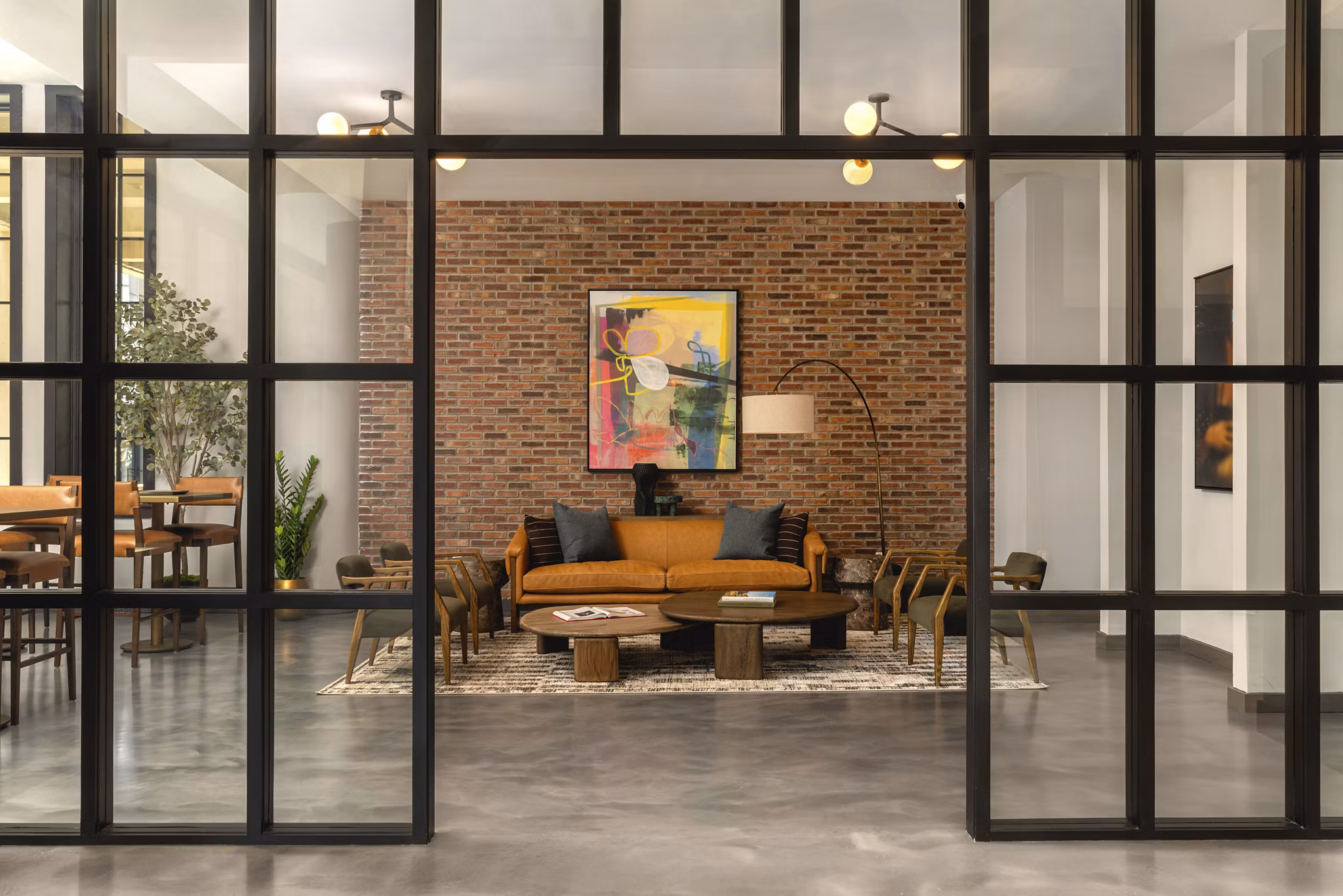 Clubhouse/Lobby at Radio Lofts Apartments