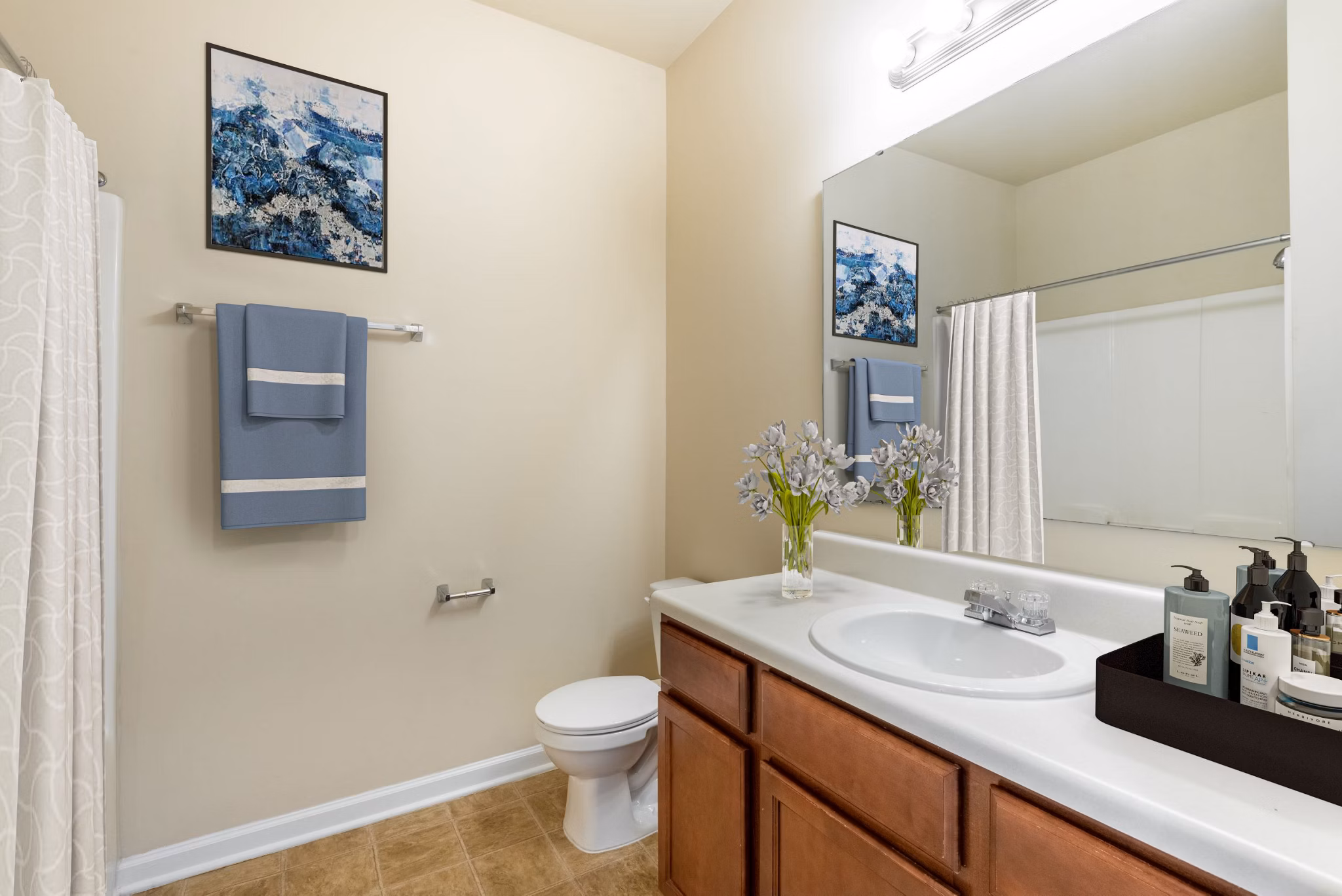 bathroom at Bristol Park Apartments 