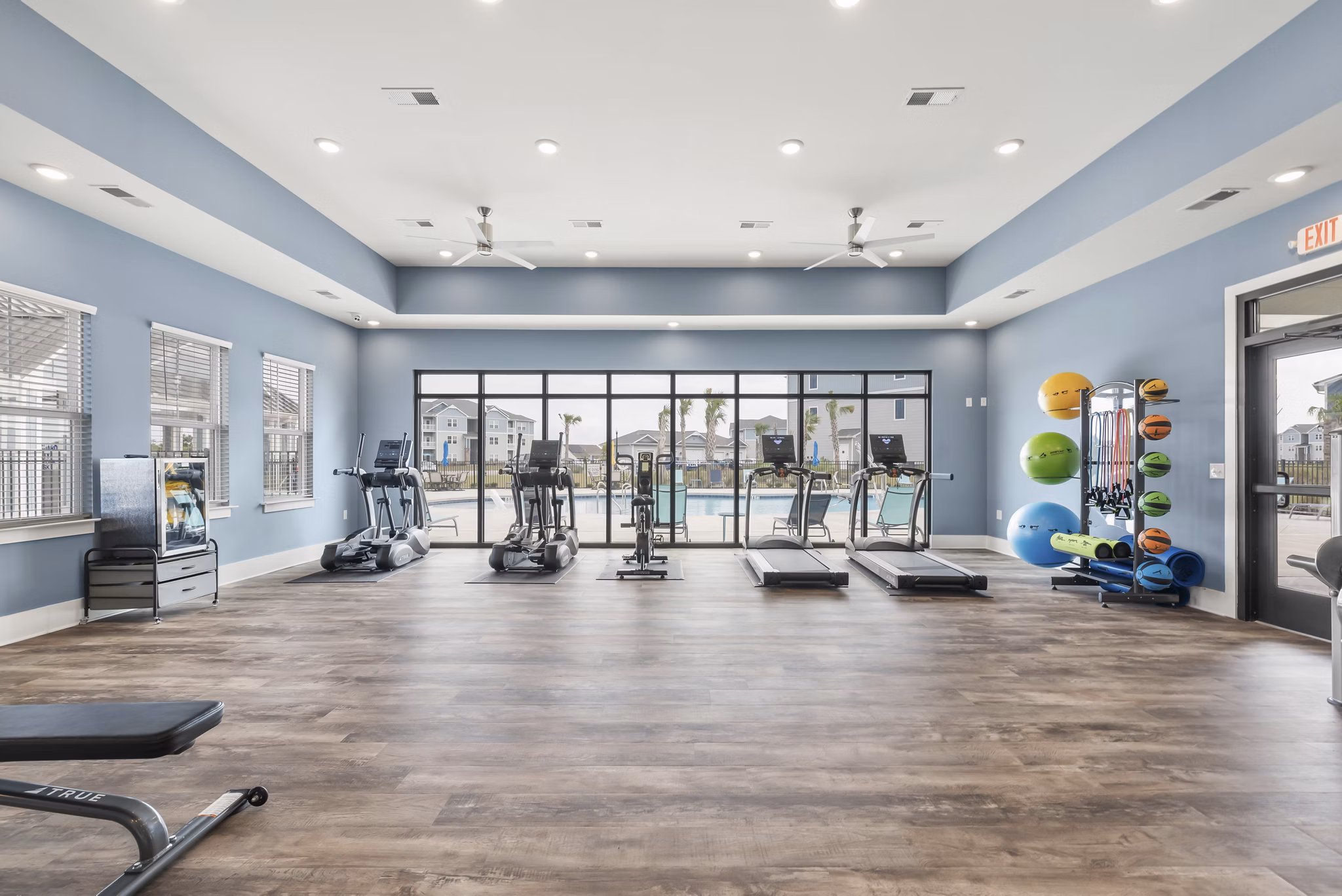 Fitness Center at Sunscapes Apartments