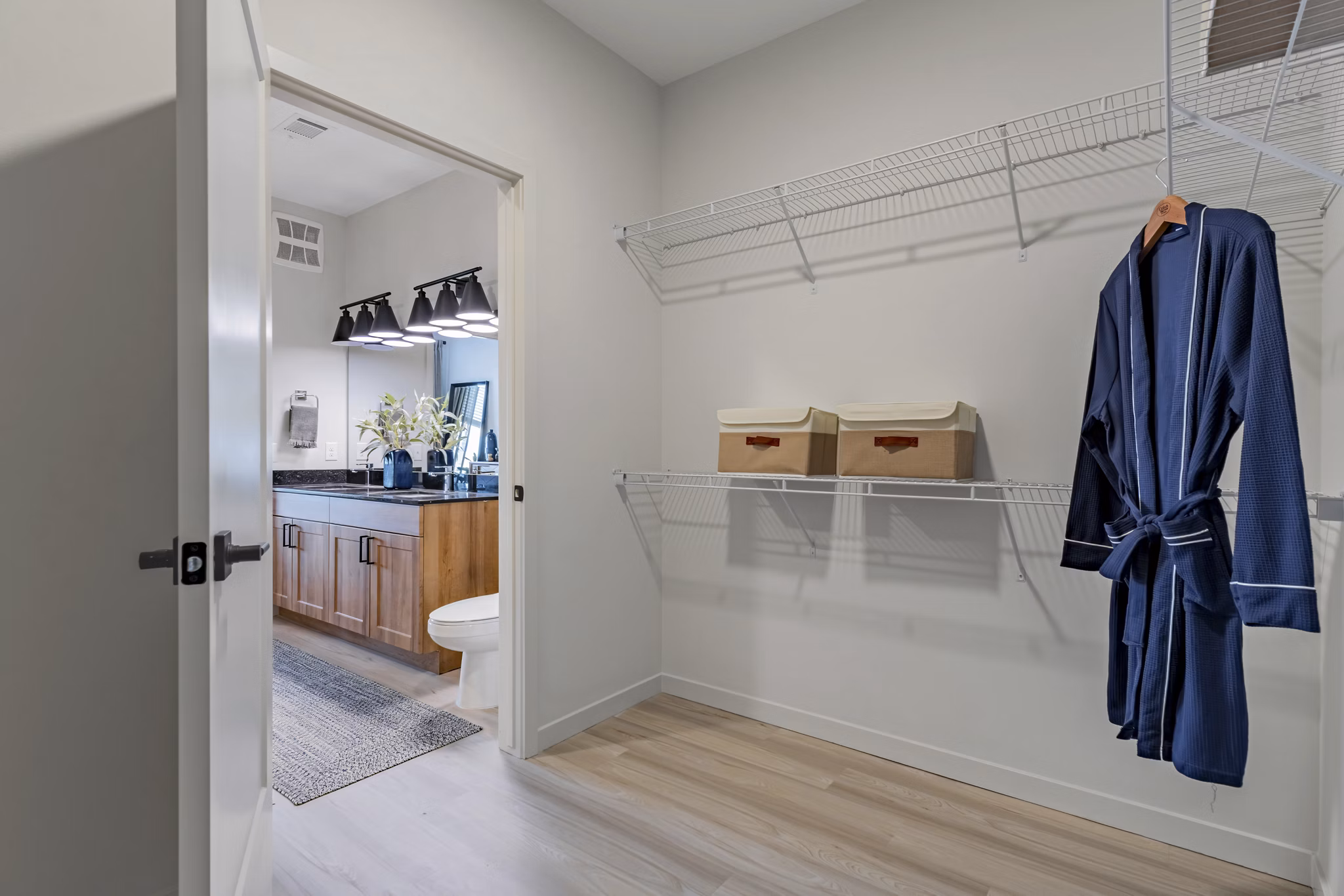 Closet at Wadsworth Junction Apartments