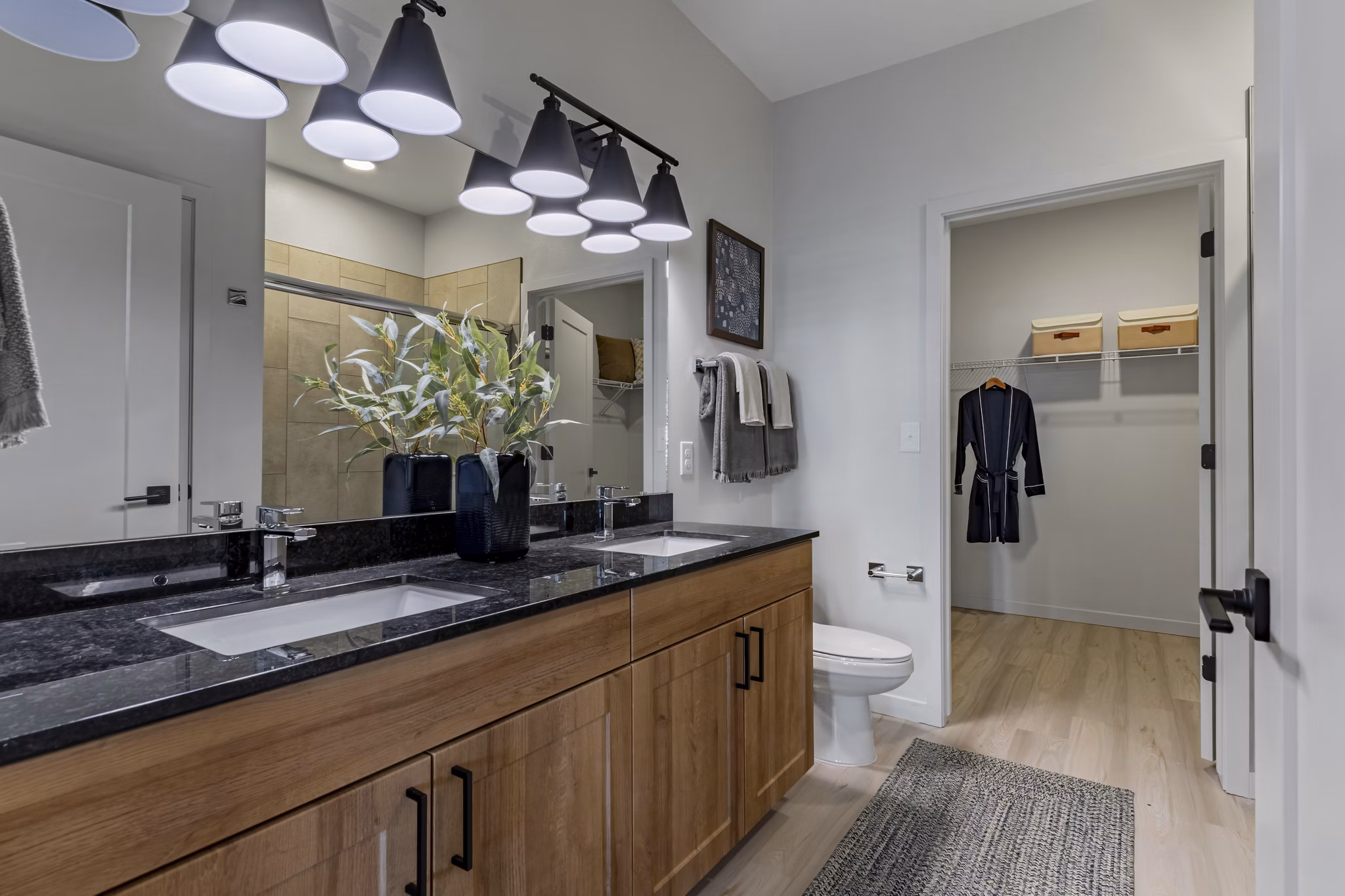 Bathroom at Wadsworth Junction Apartments