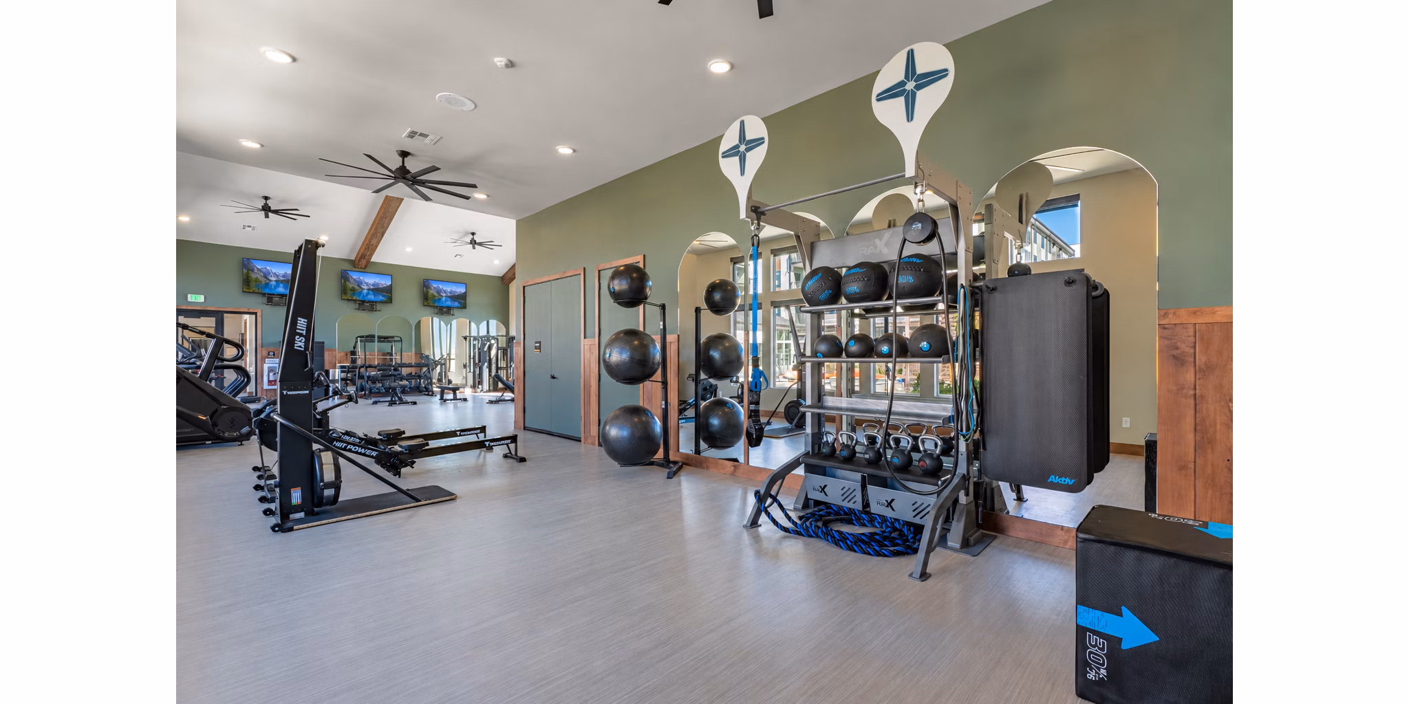 Fitness Center at Wadsworth Junction Apartments