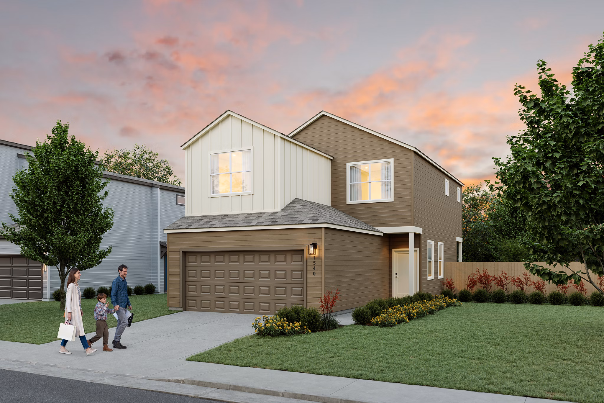 Rendering for Cypress Heights Apartments