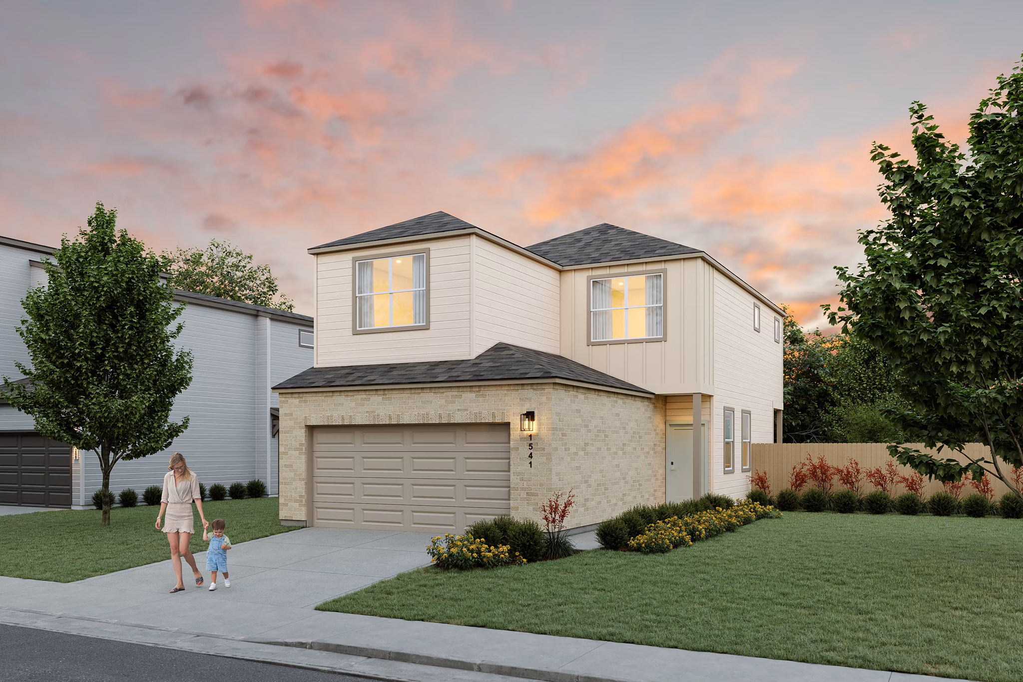 Rendering for Cypress Heights Apartments