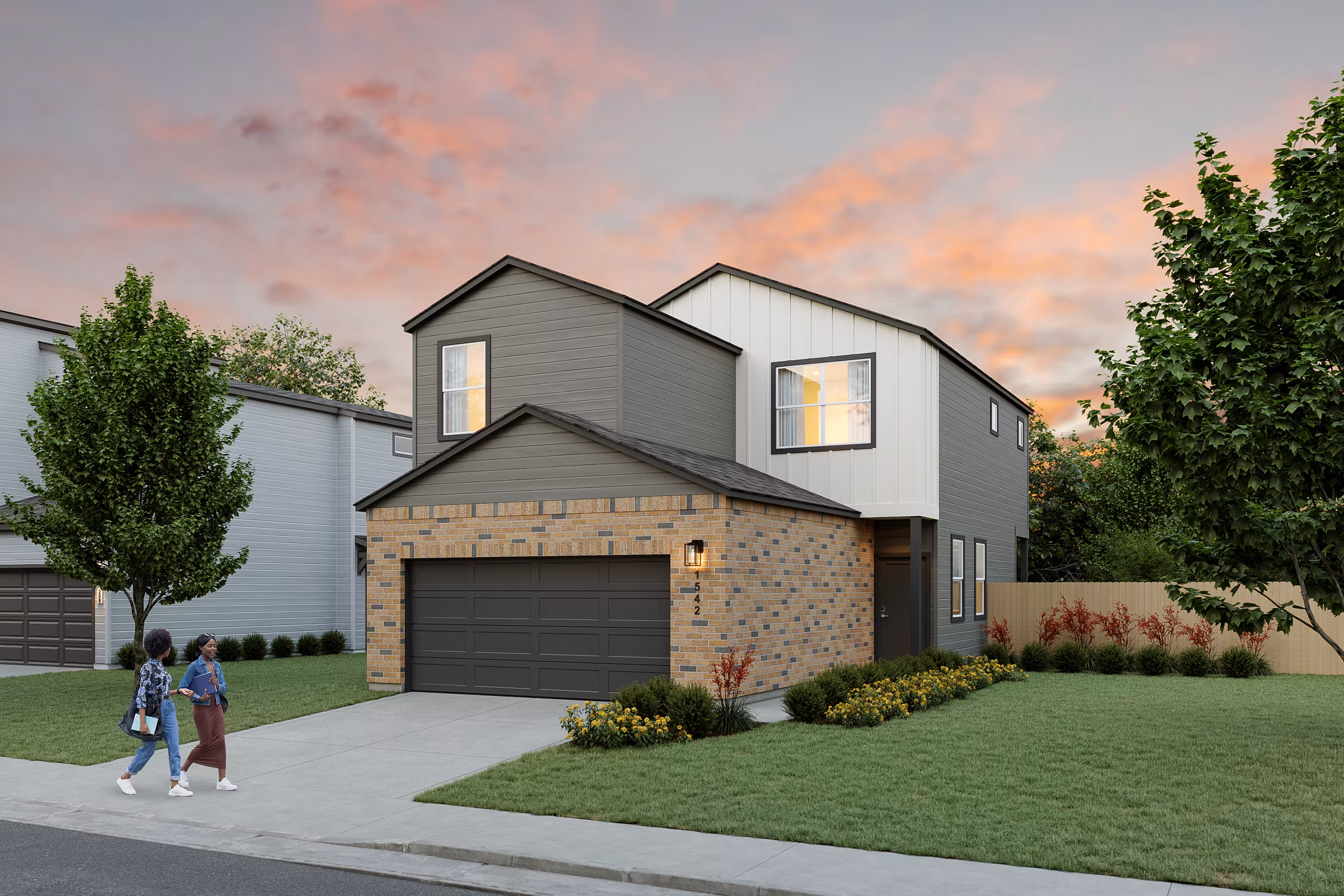 Rendering for Cypress Heights Apartments