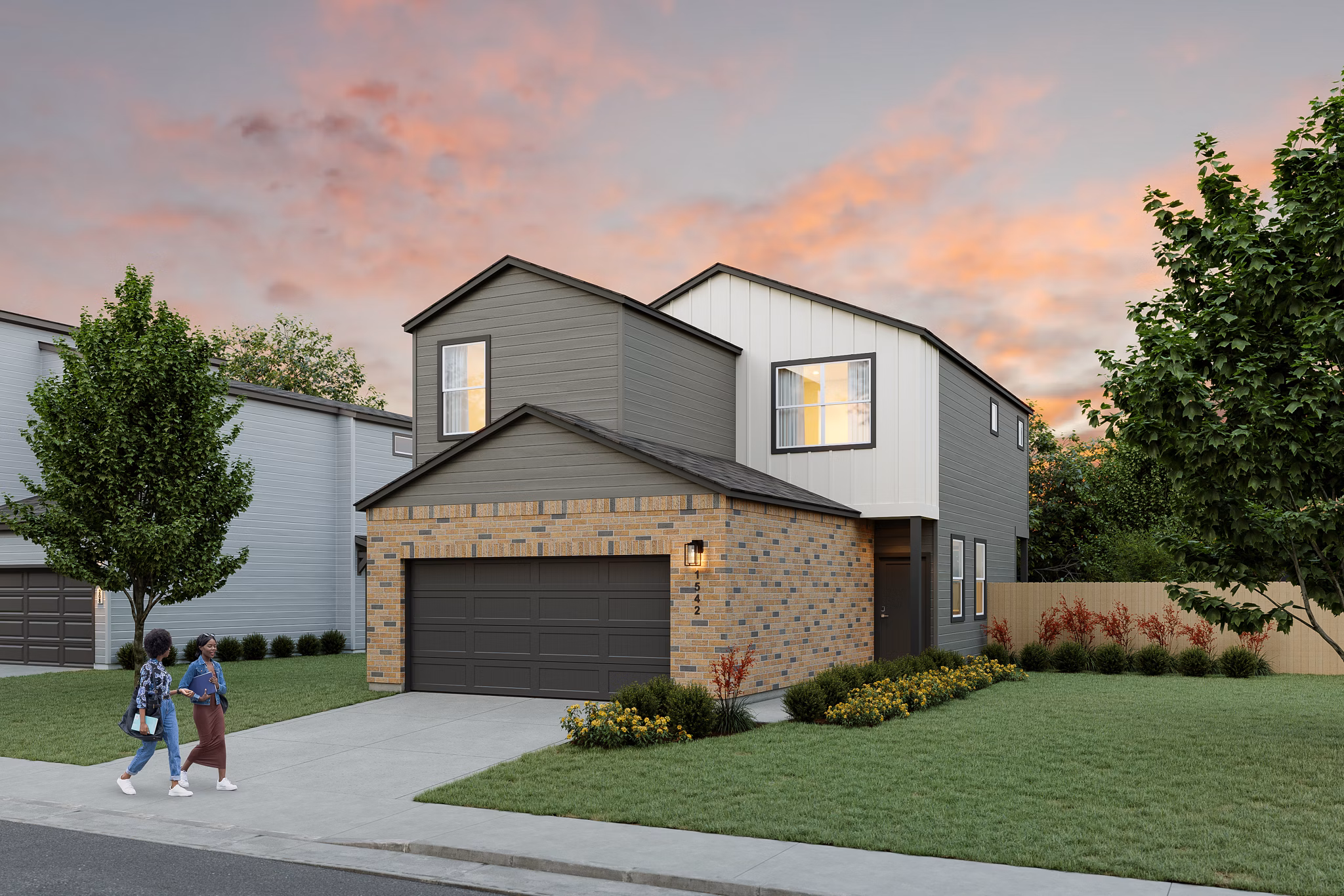 Rendering for Cypress Heights Apartments