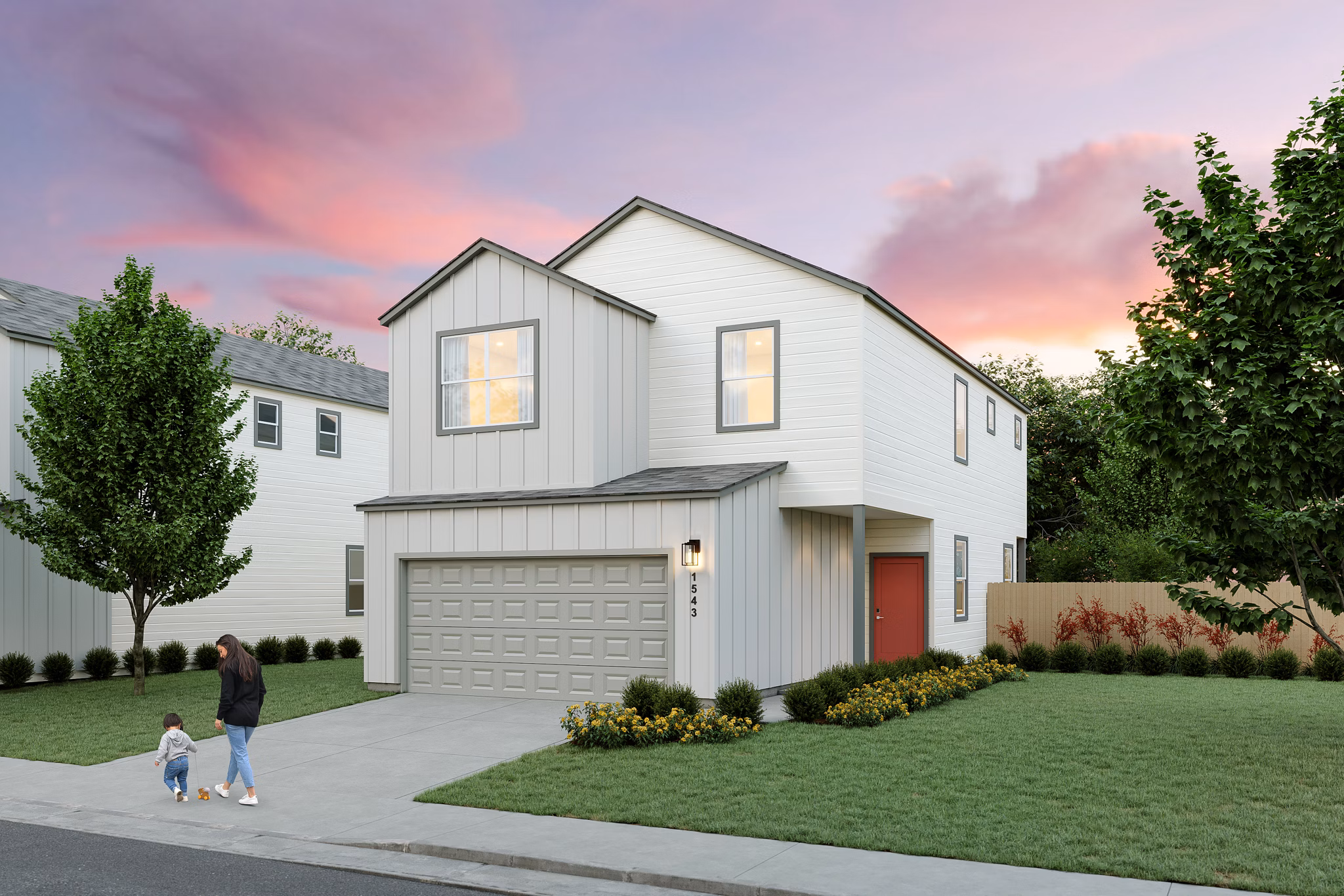 Rendering for Cypress Heights Apartments