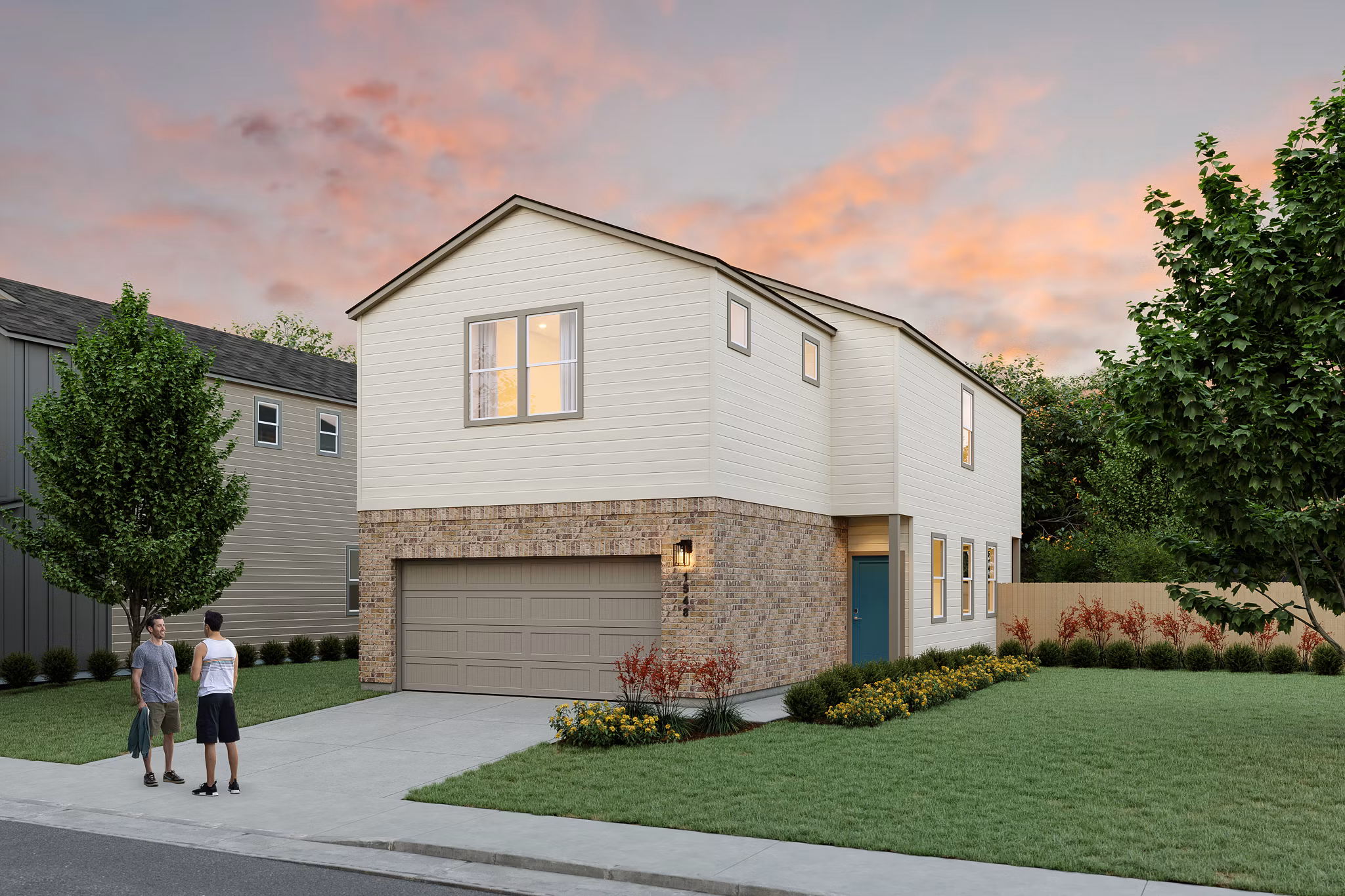 Rendering for Cypress Heights Apartments