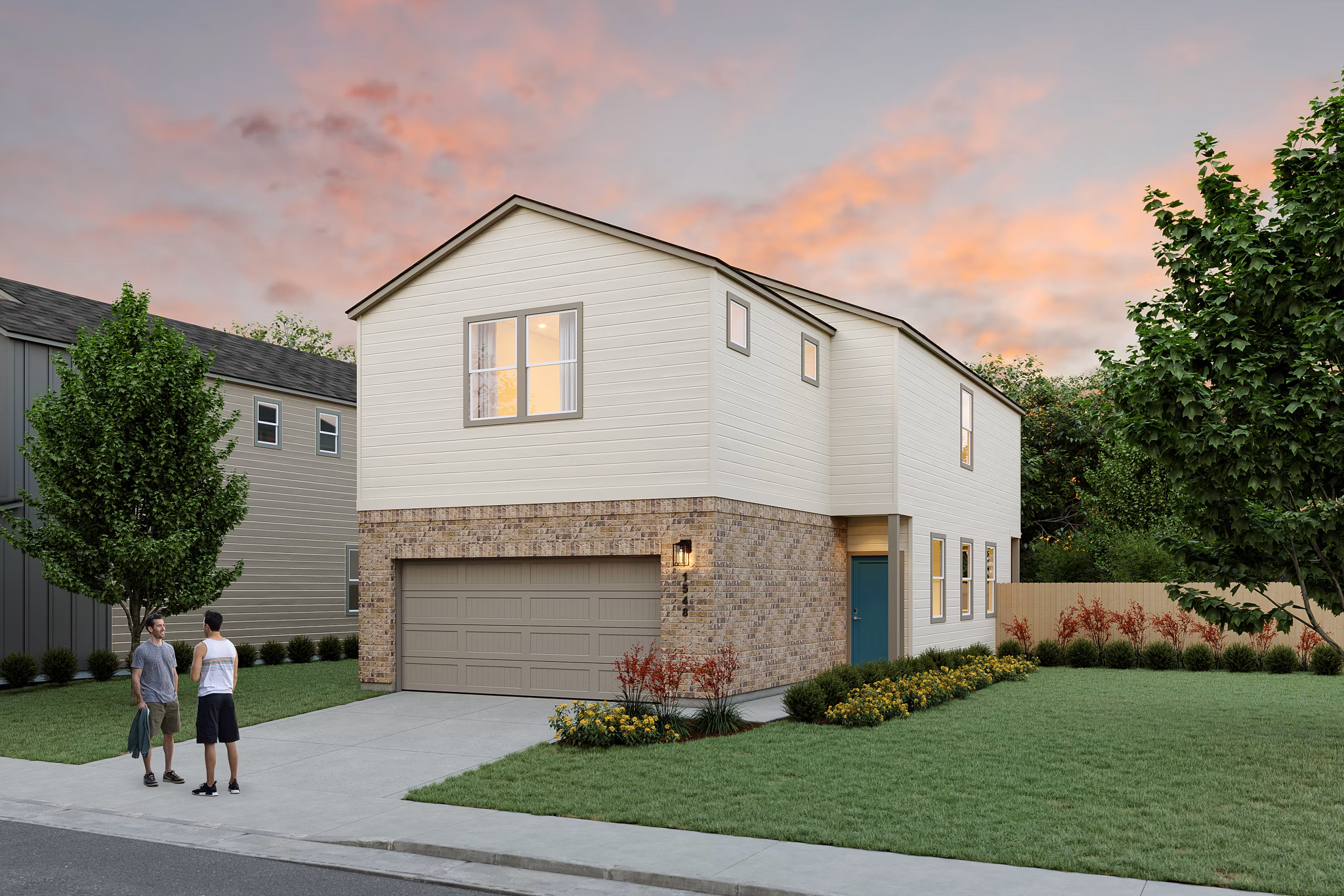 Rendering for Cypress Heights Apartments