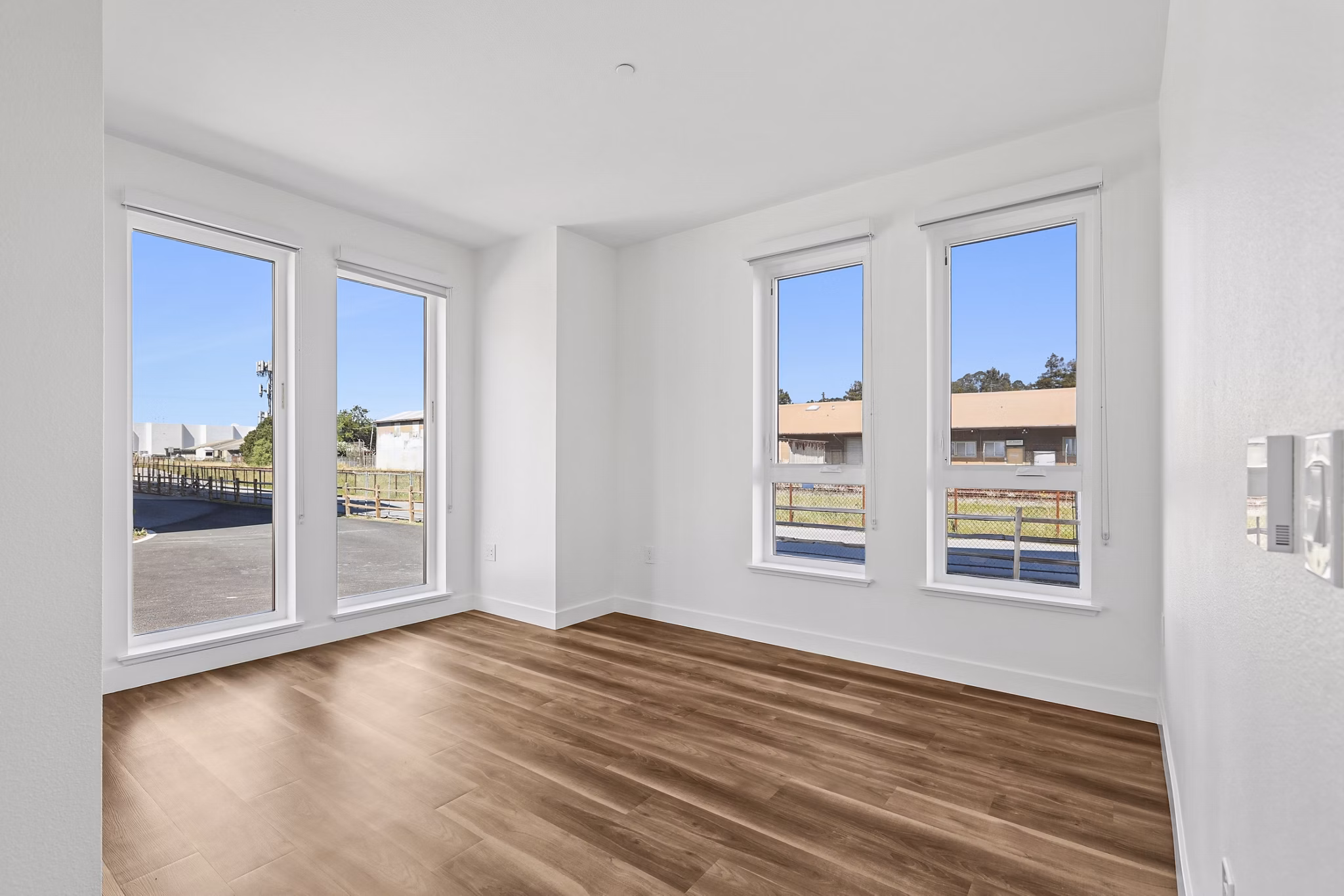 Bedroom at Delaware Apartments