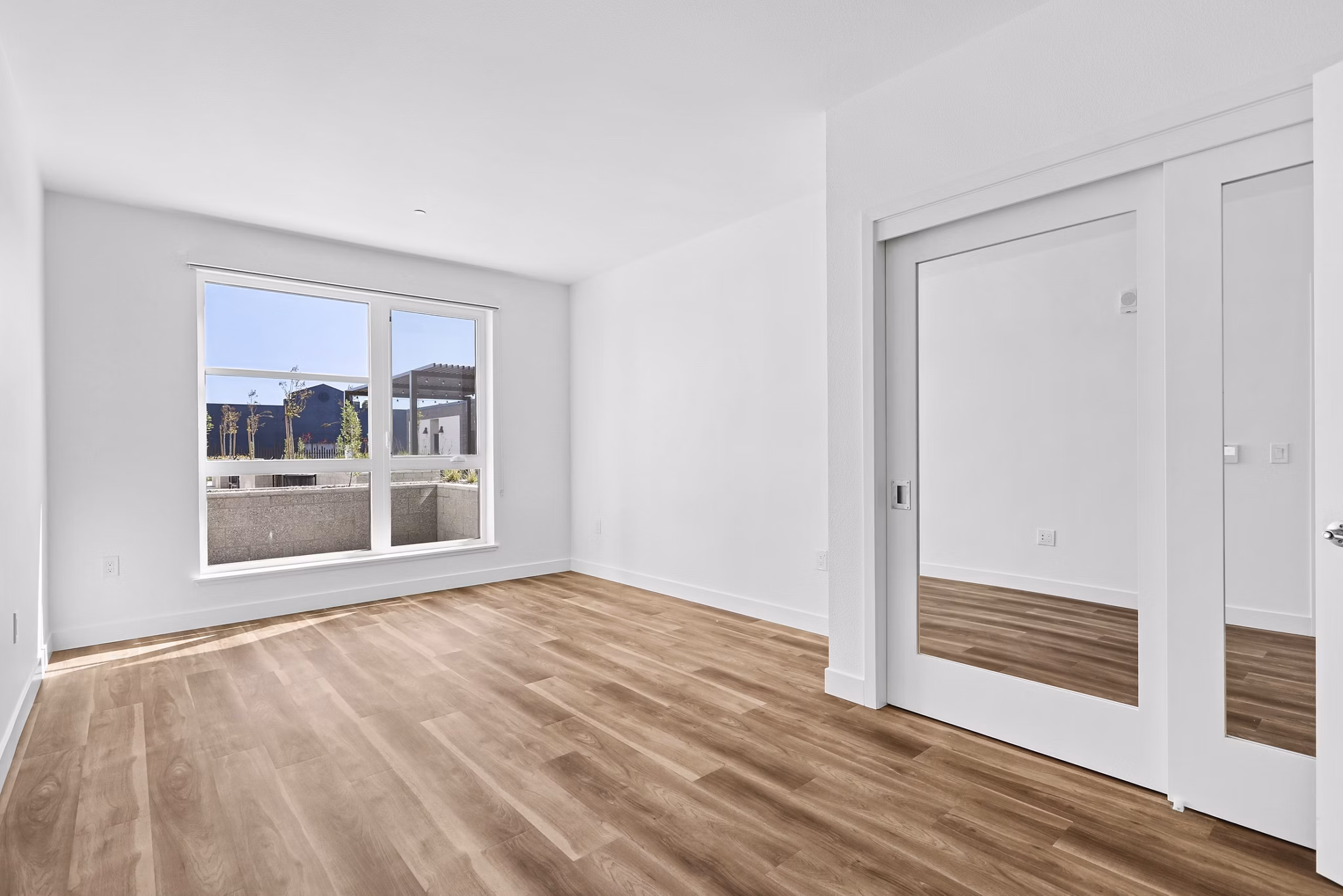 Bedroom at Delaware Apartments