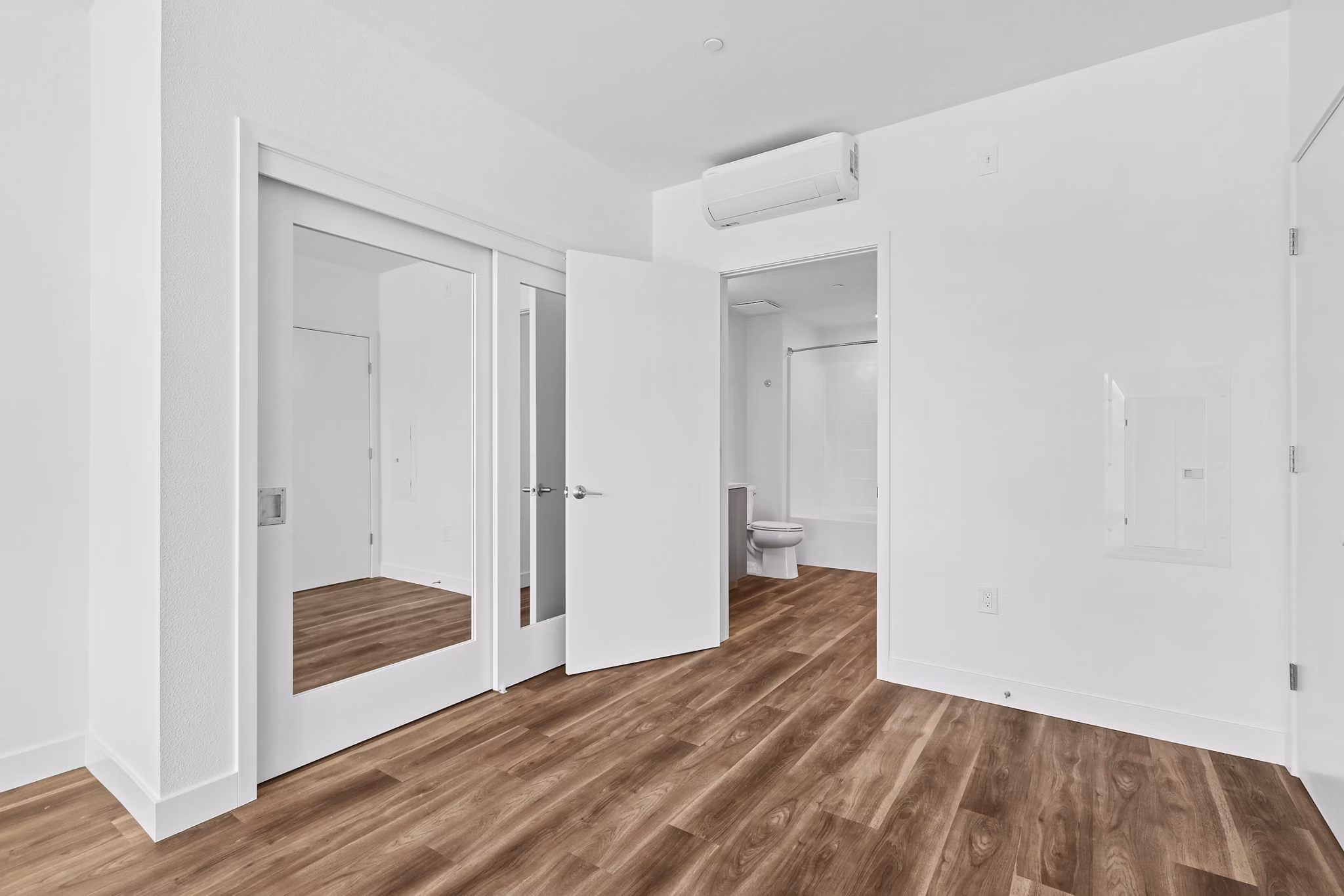 Bedroom at Delaware Apartments