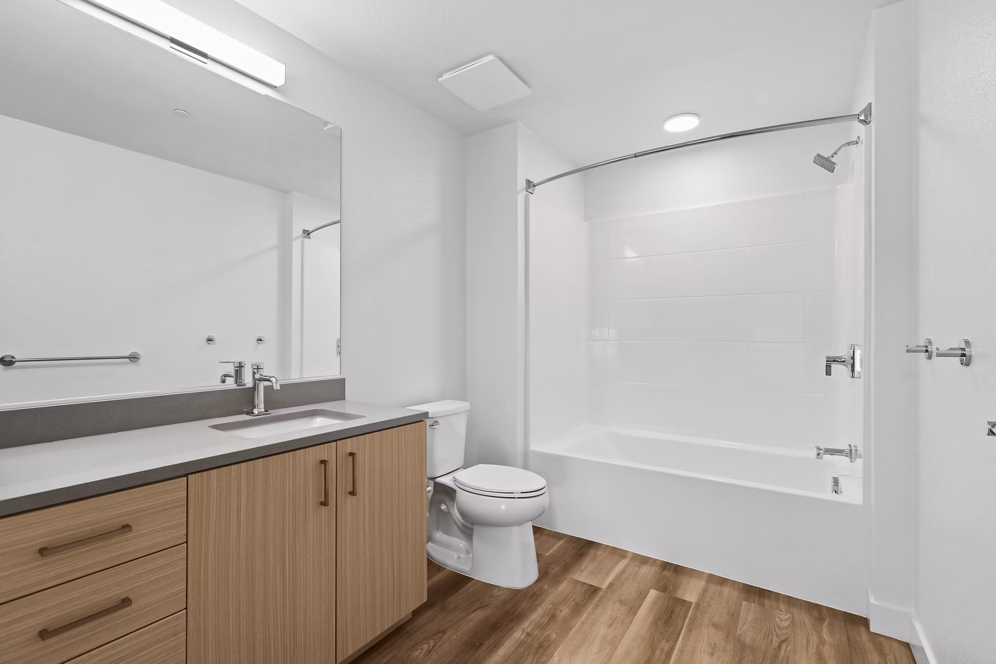 Bathroom at Delaware Apartments