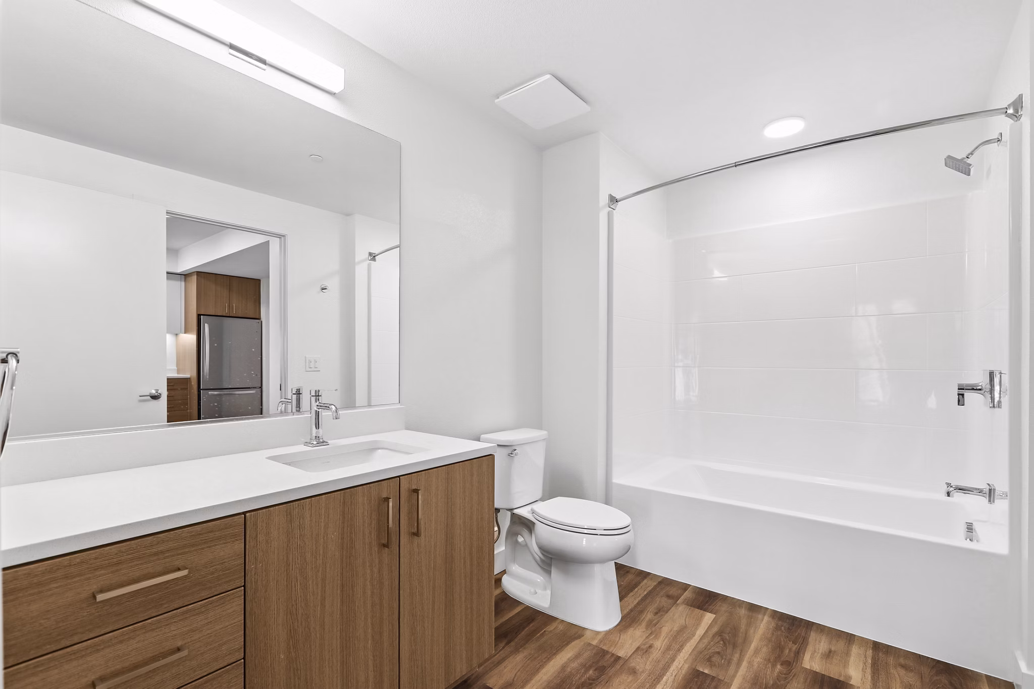 Bathroom at Delaware Apartments