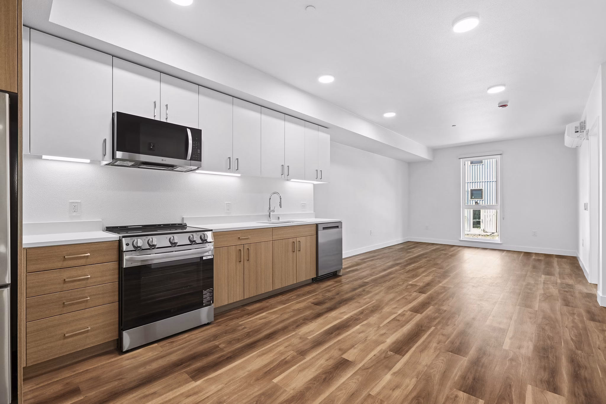 Kitchen at Delaware Apartments
