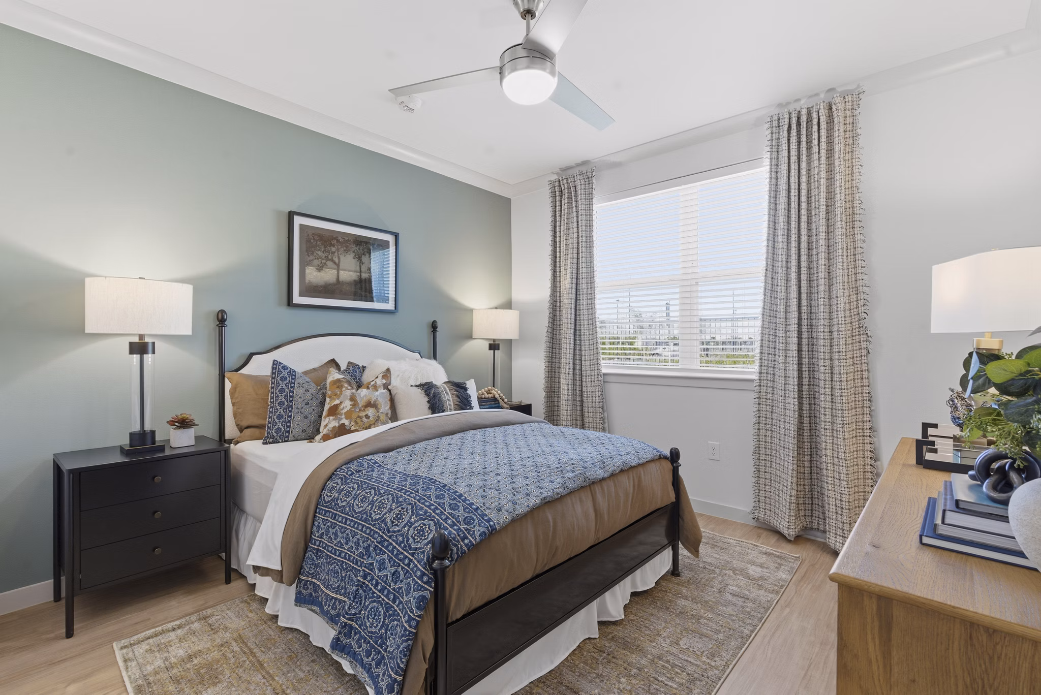 bedroom at The Breckyn Apartments 