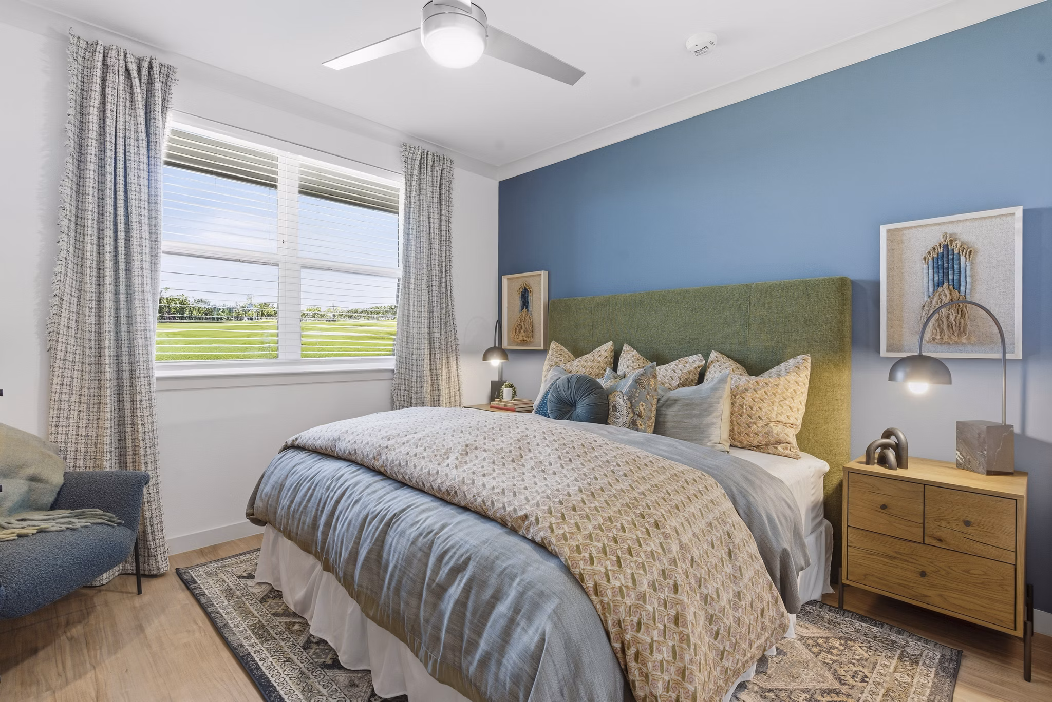 bedroom at The Breckyn Apartments 