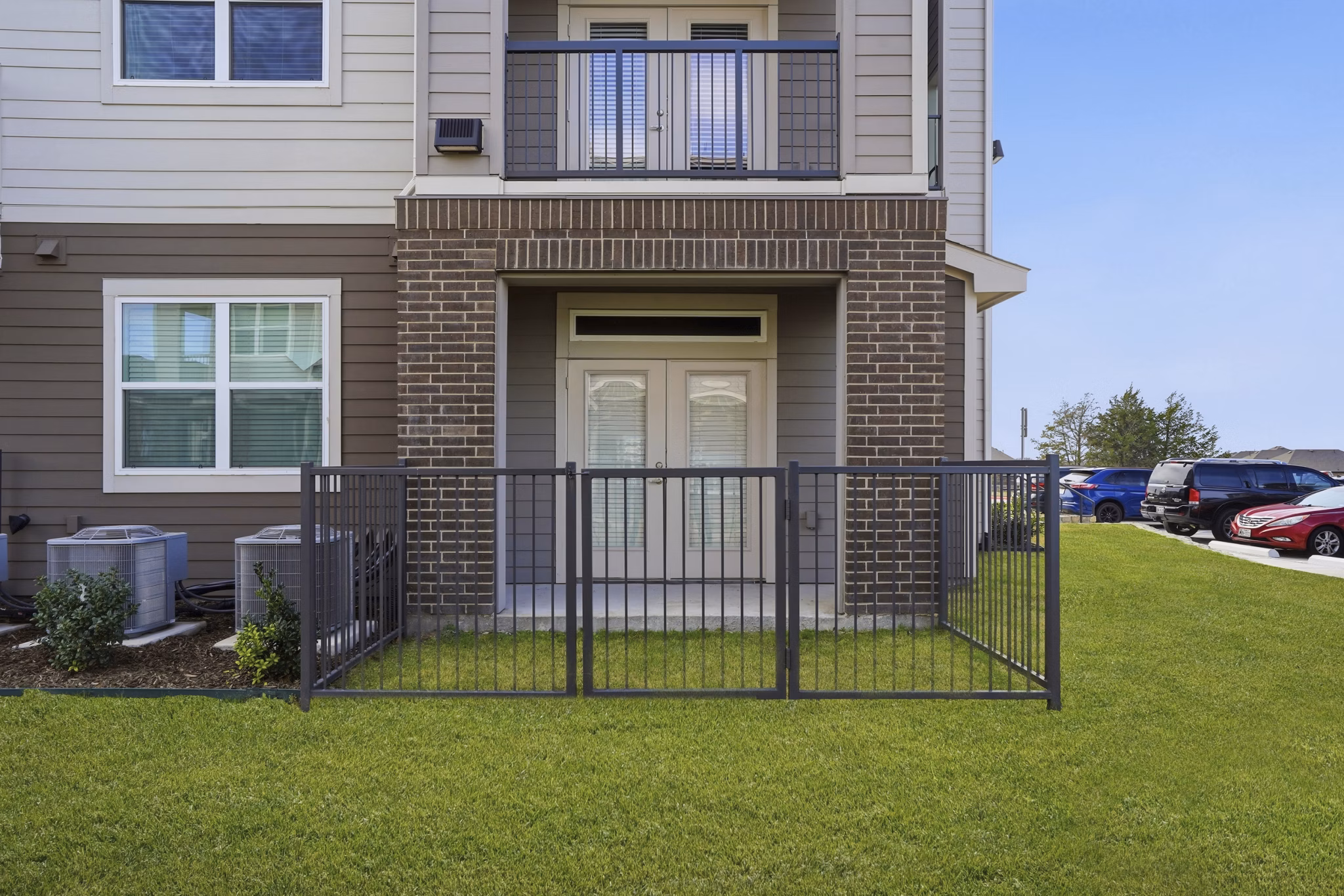 recreational area at The Breckyn Apartments 