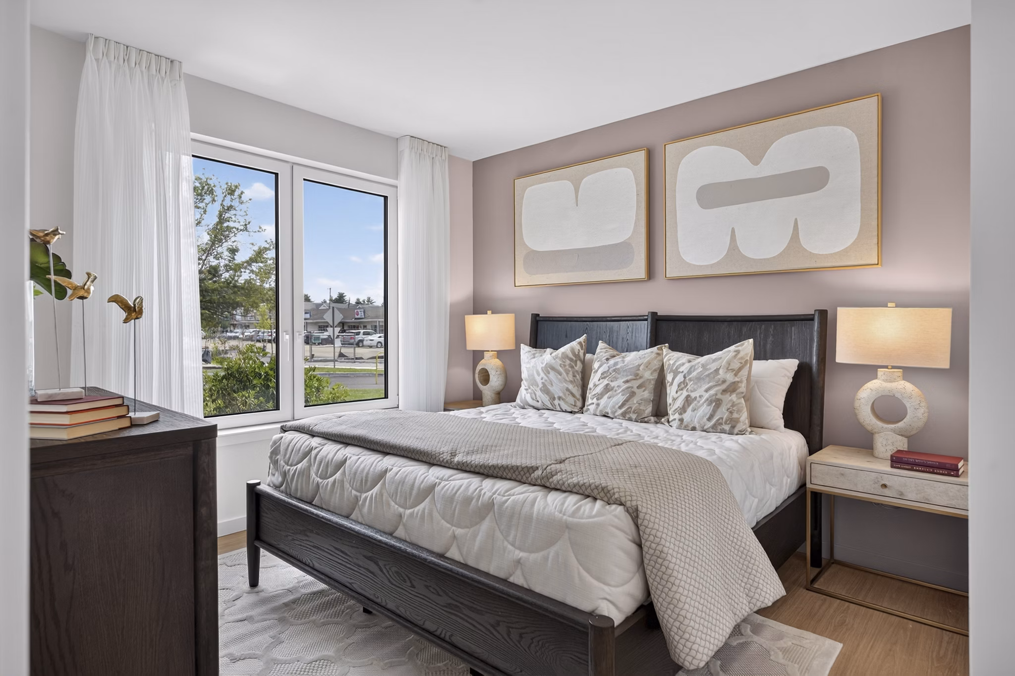 Bedroom at The Belstead Apartments