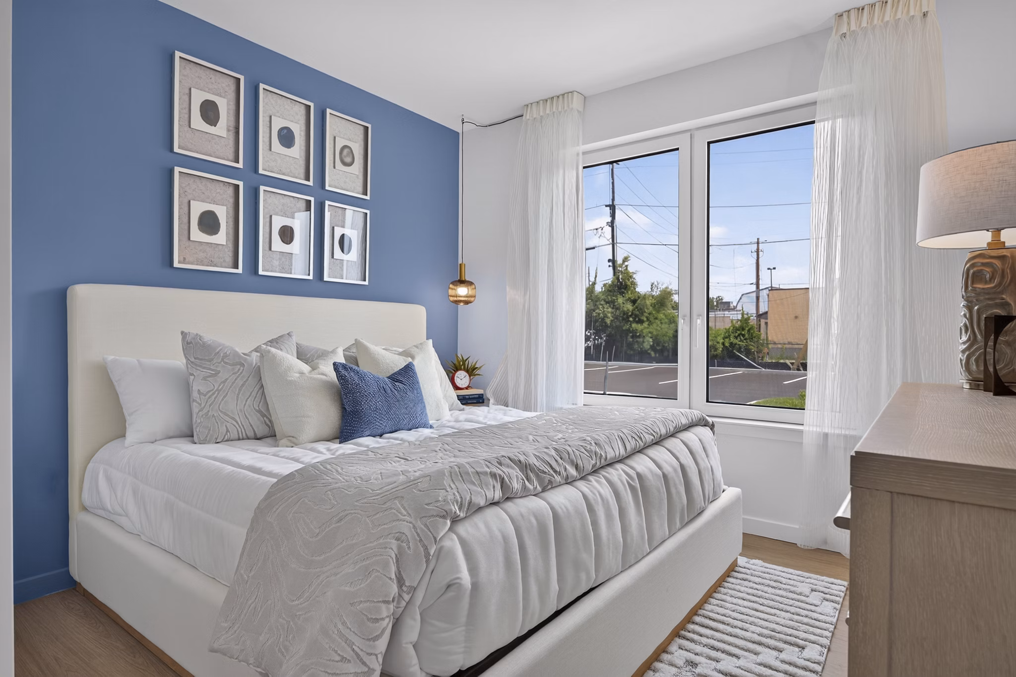 Bedroom at The Belstead Apartments