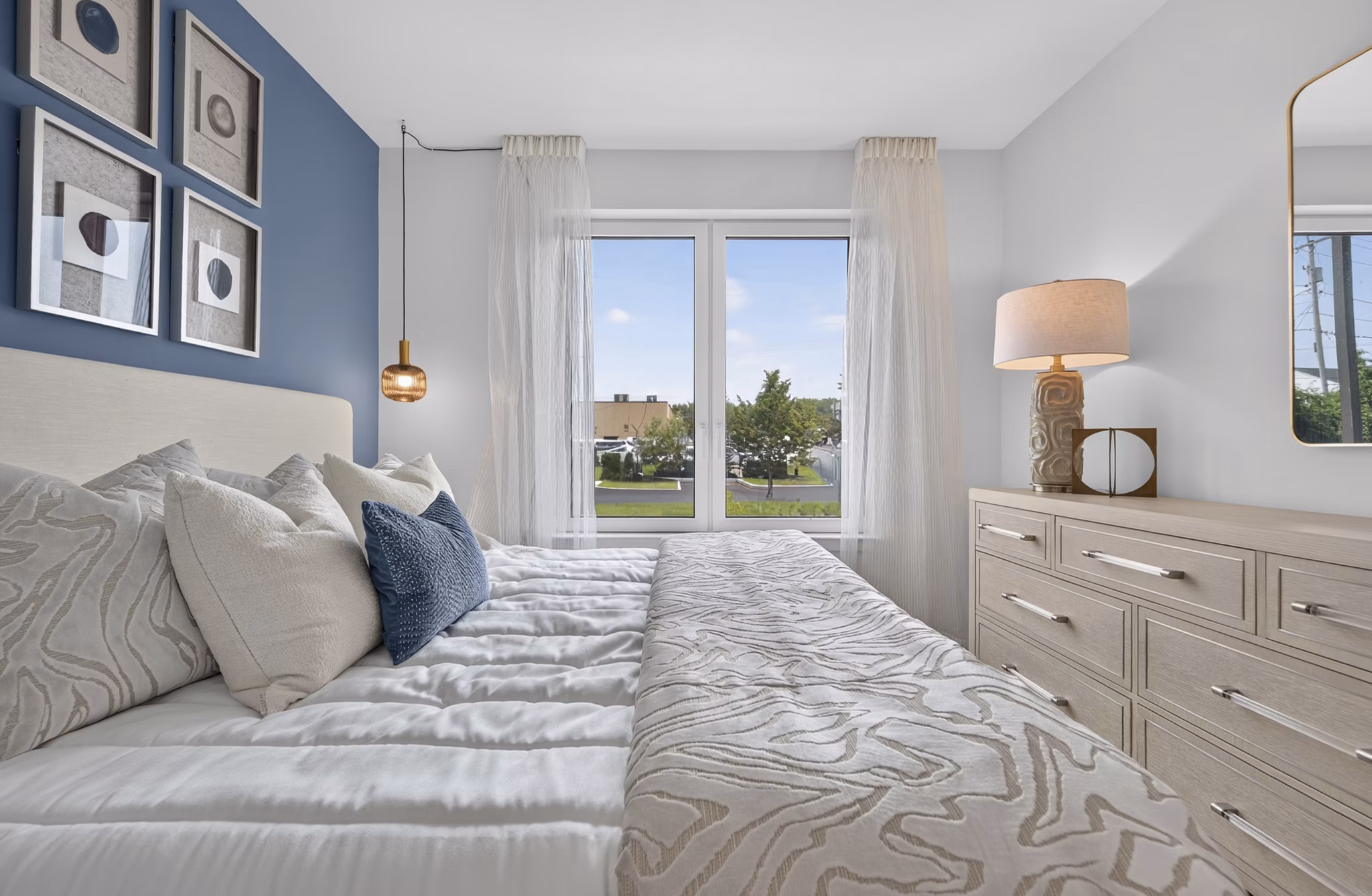 Bedroom at The Belstead Apartments