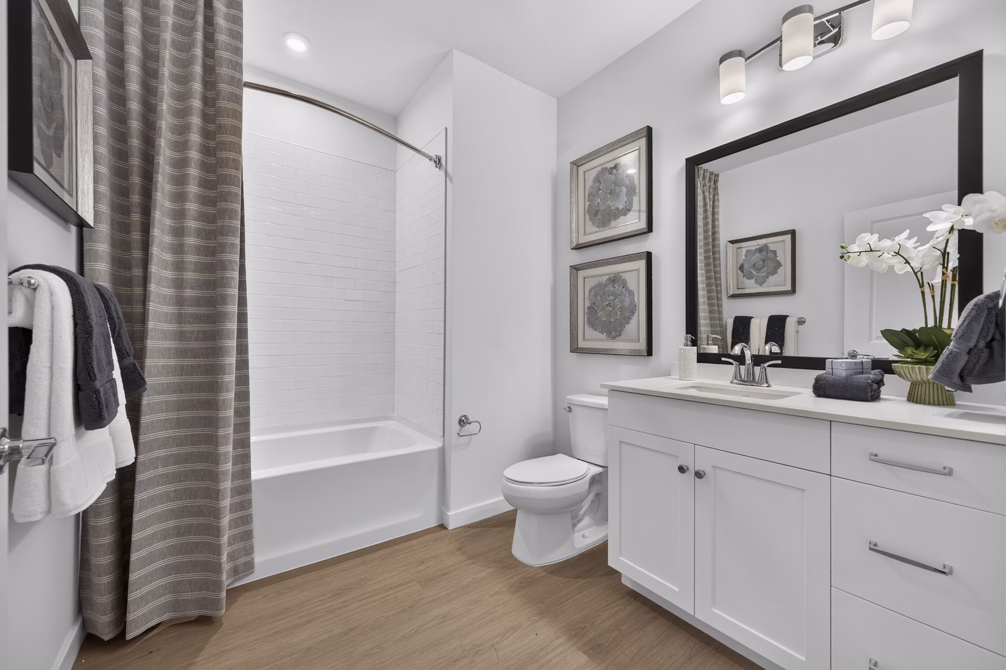 Bathroom at The Belstead Apartments