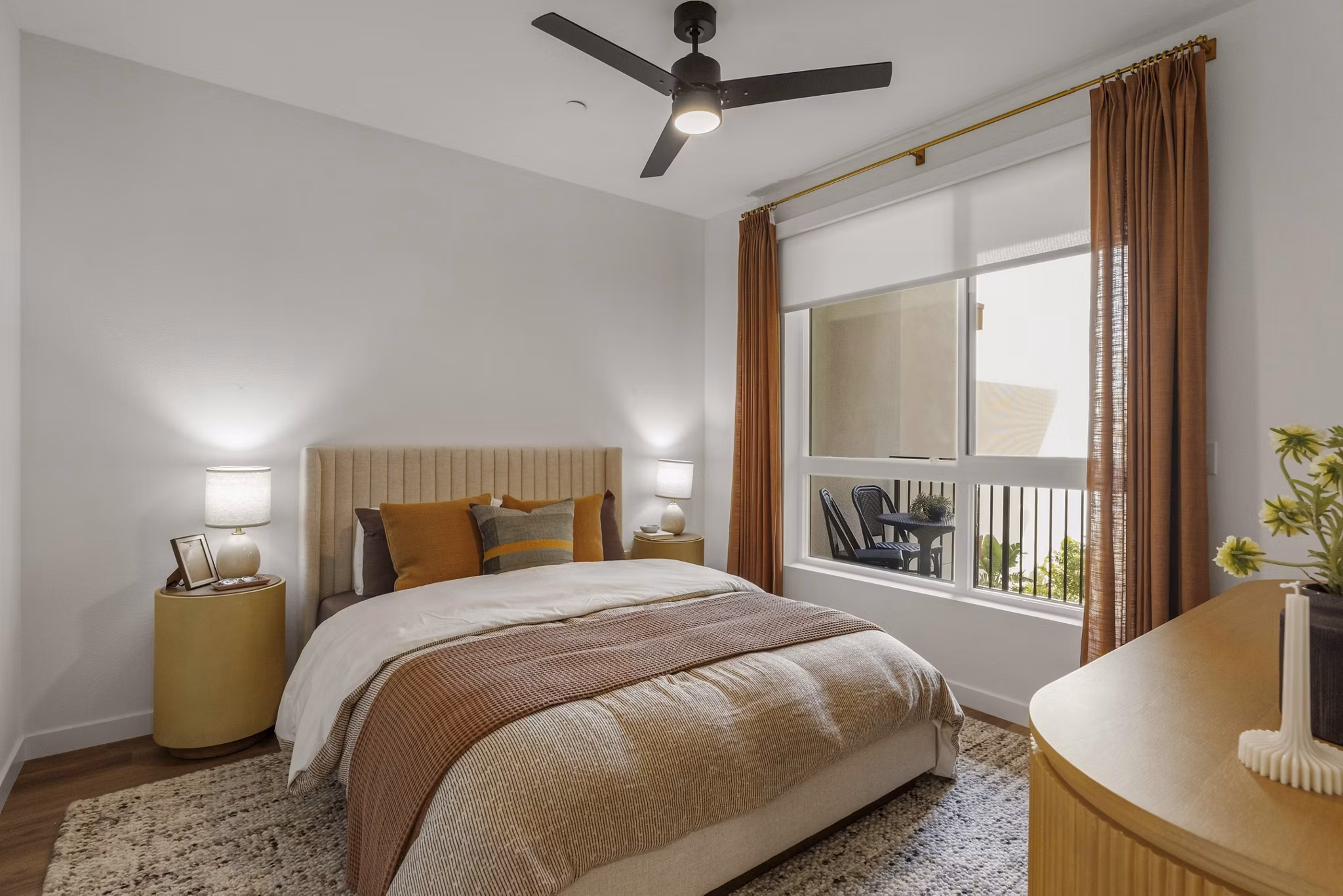 Bedroom at Gable House Apartments