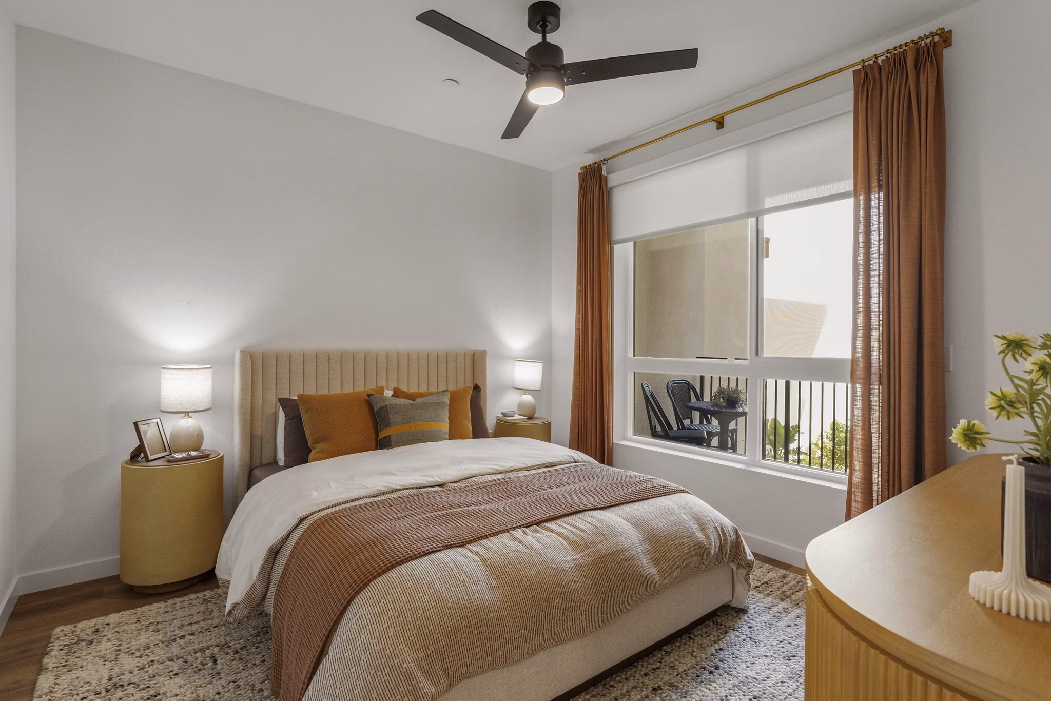 Bedroom at Gable House Apartments