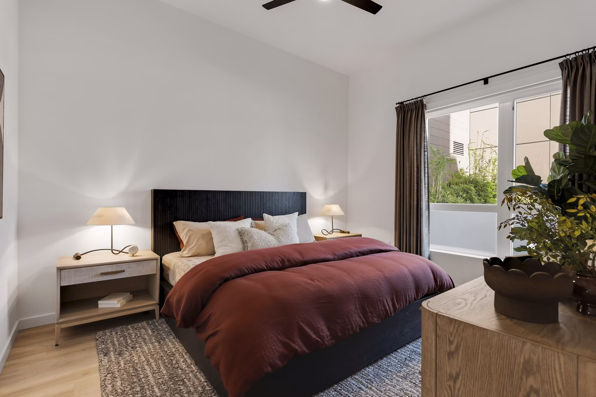 Bedroom at Gable House Apartments