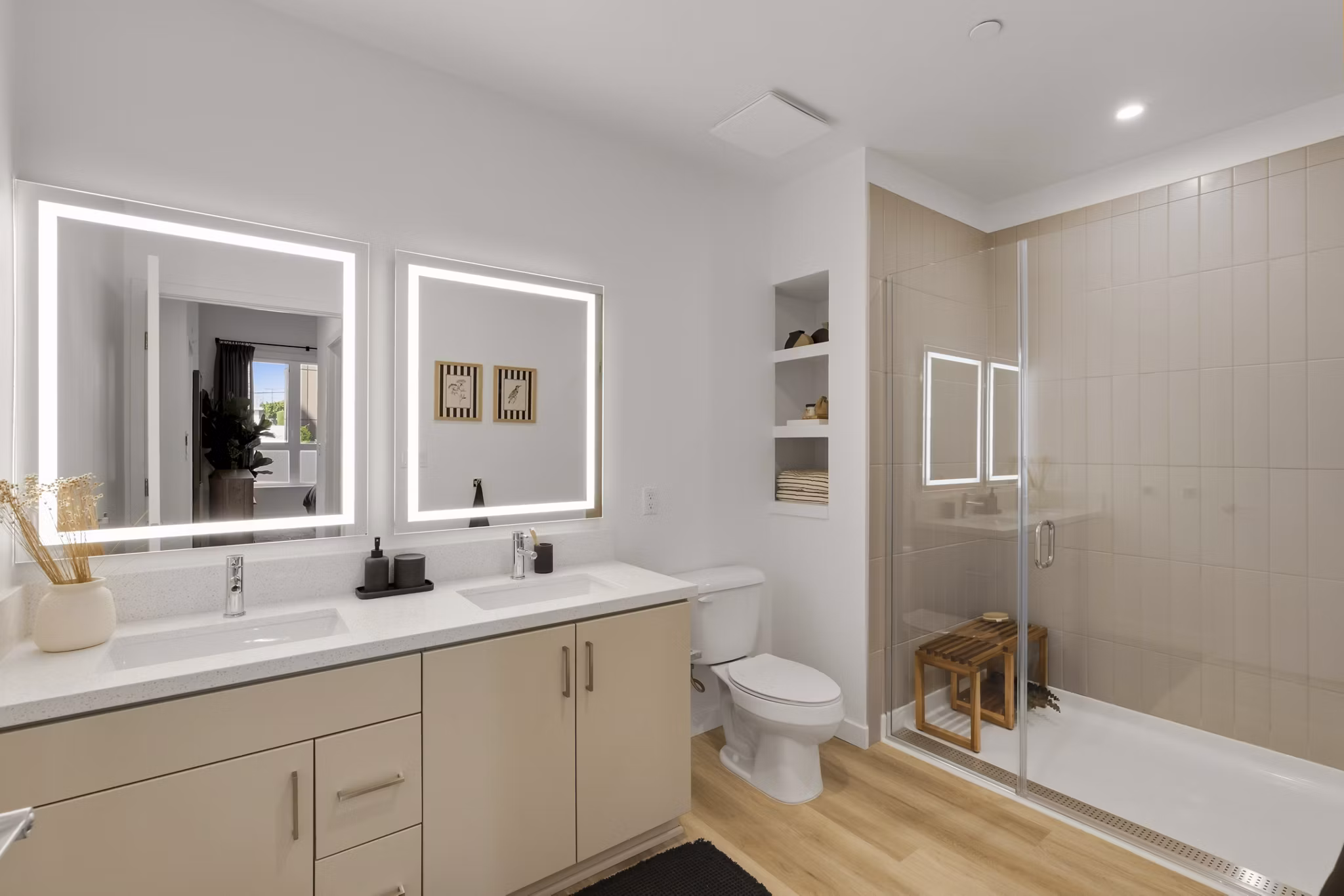 Bathroom at Gable House Apartments