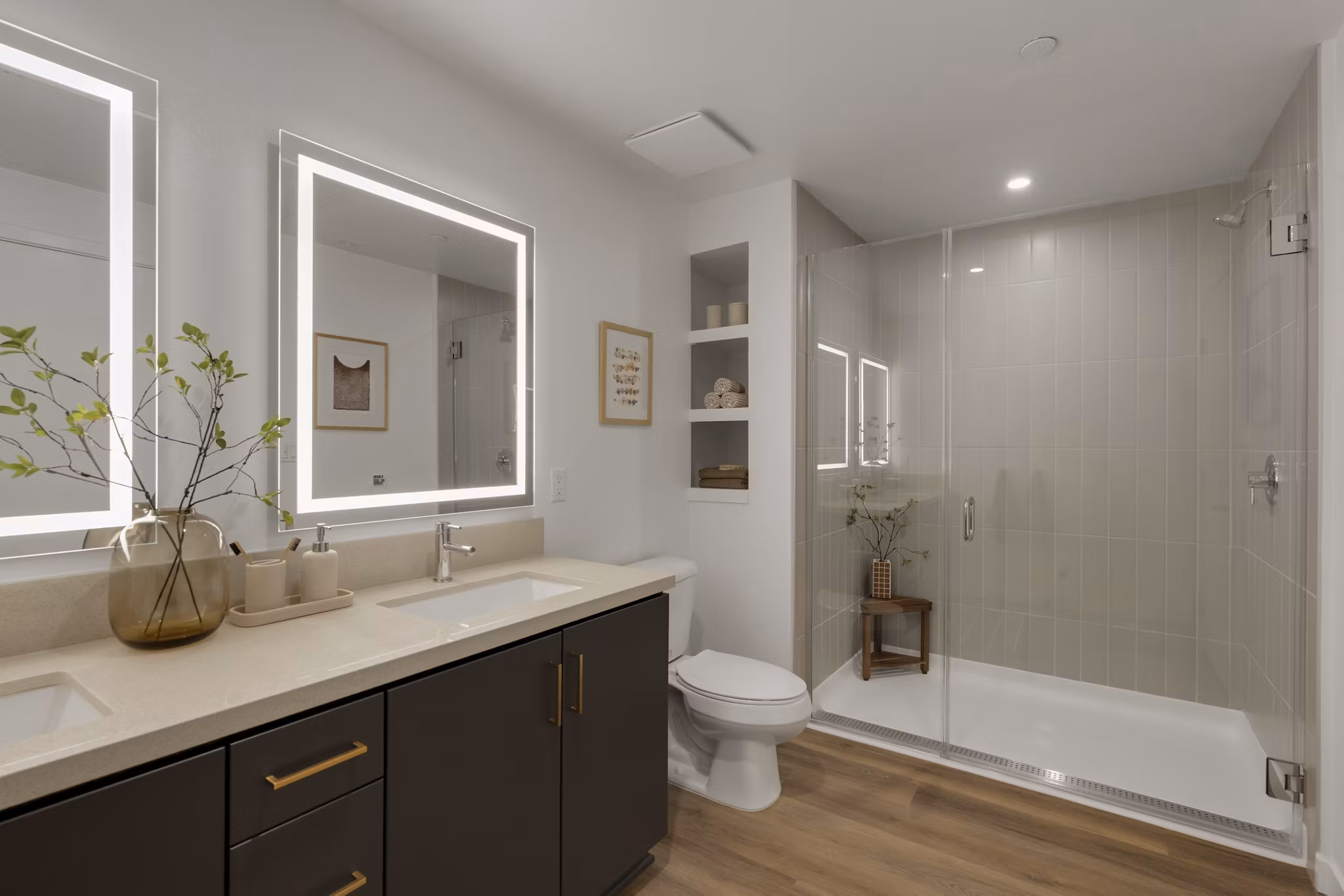 Bathroom at Gable House Apartments