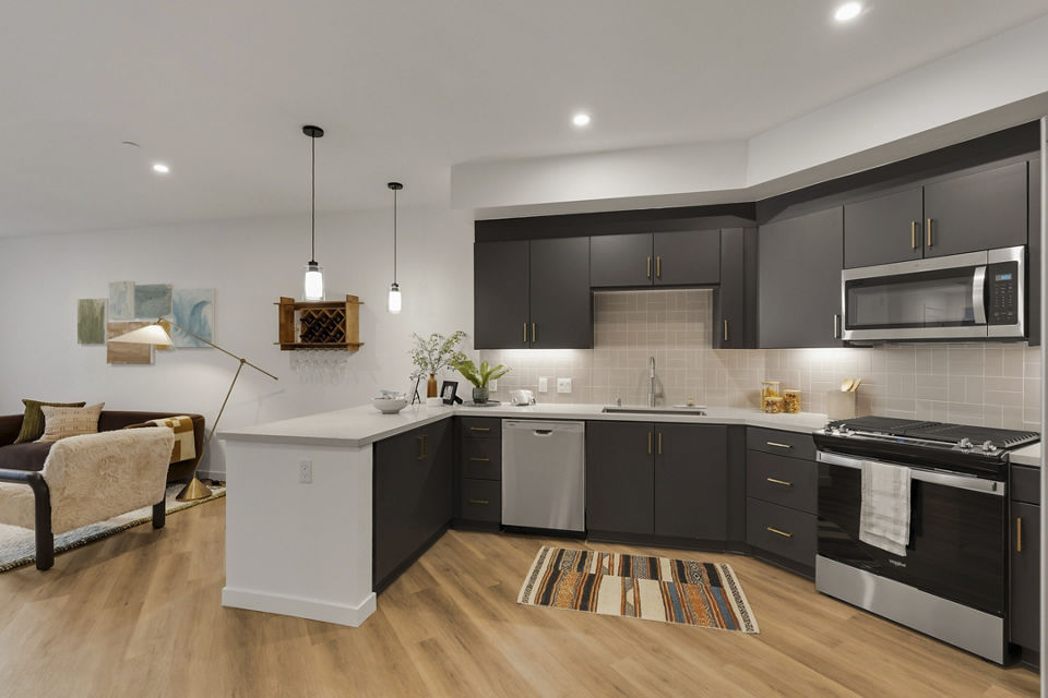 Kitchen at Gable House Apartments
