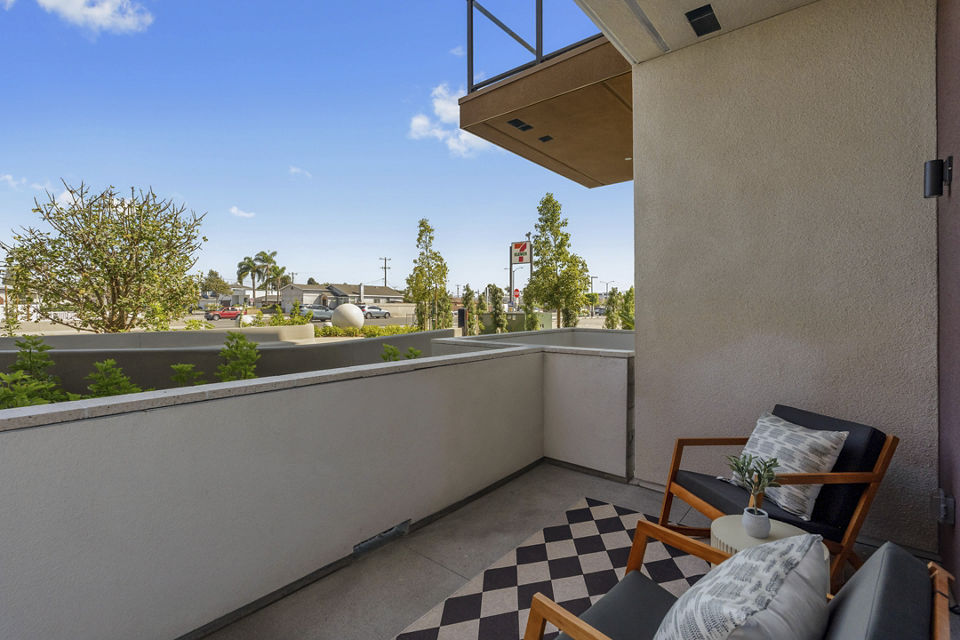 Patio at Gable House Apartments