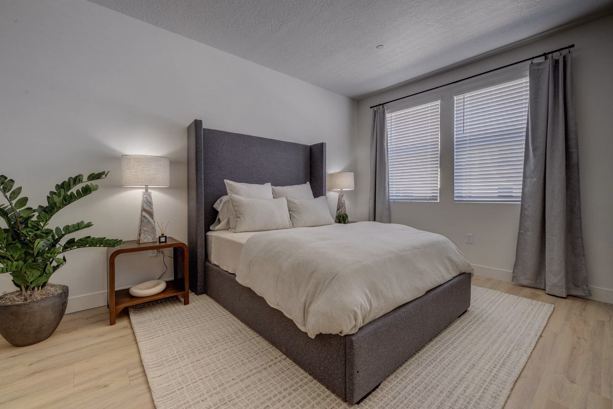 Bedroom at The Everly Apartments