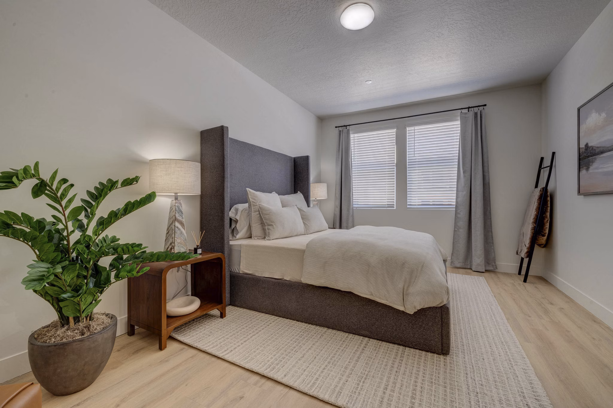Bedroom at The Everly Apartments