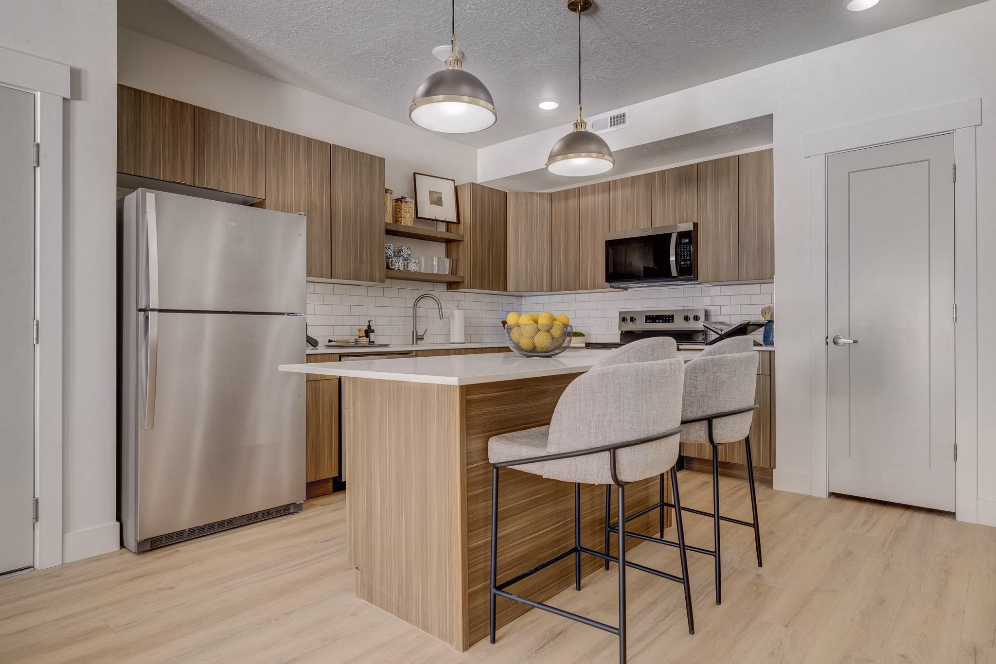 Kitchen at The Everly Apartments