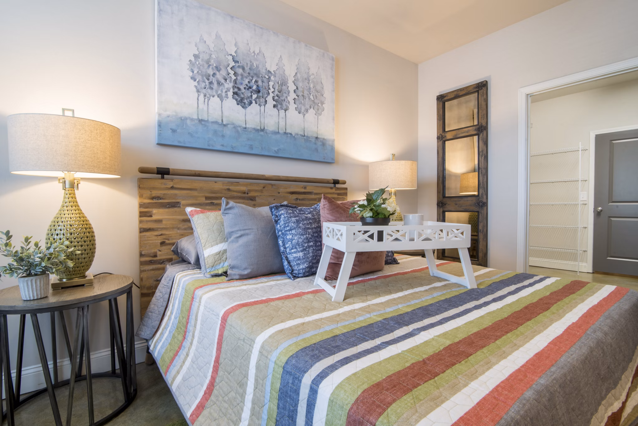 bedroom at SeaPath on 67th Apartments