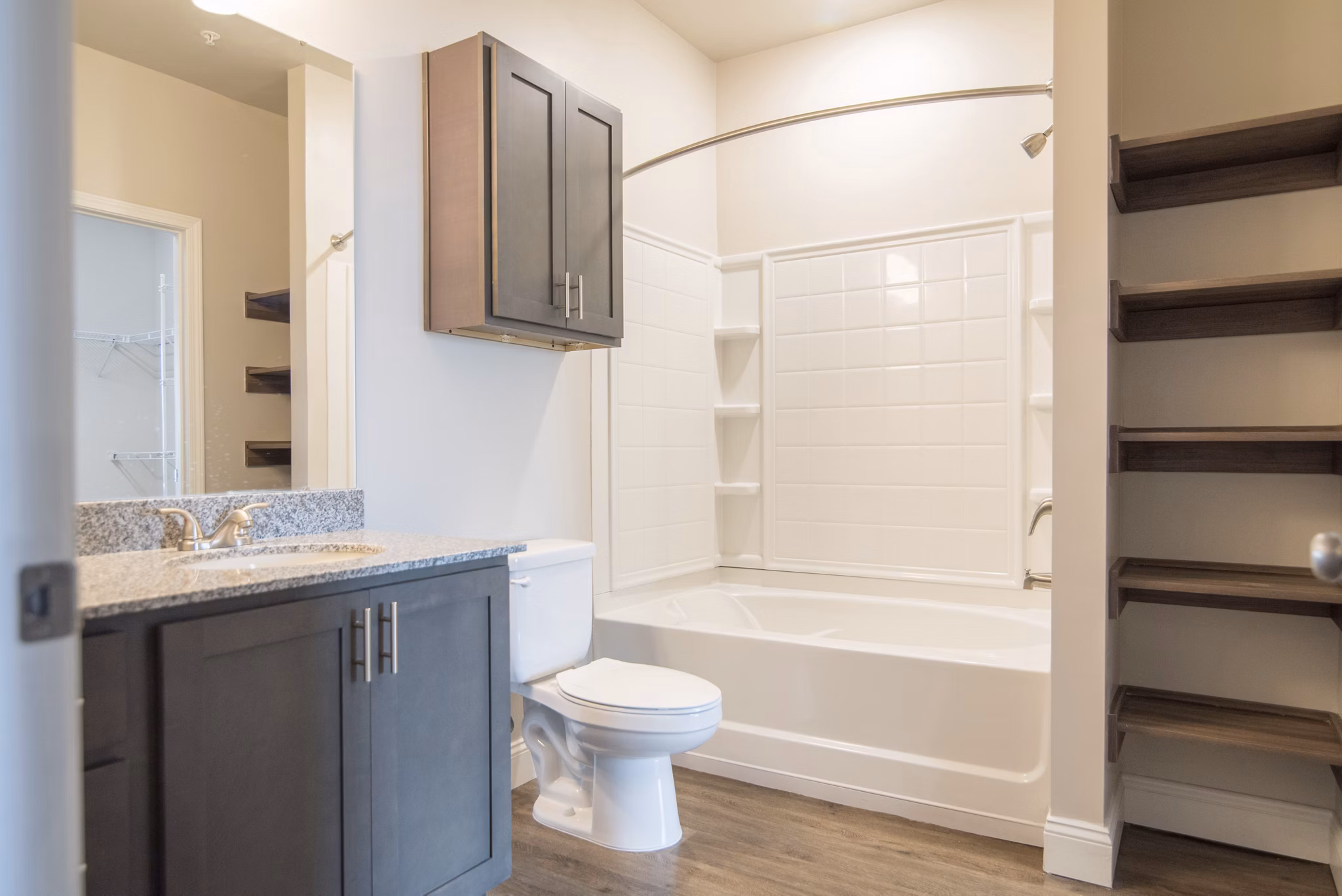 bathroom at SeaPath on 67th Apartments