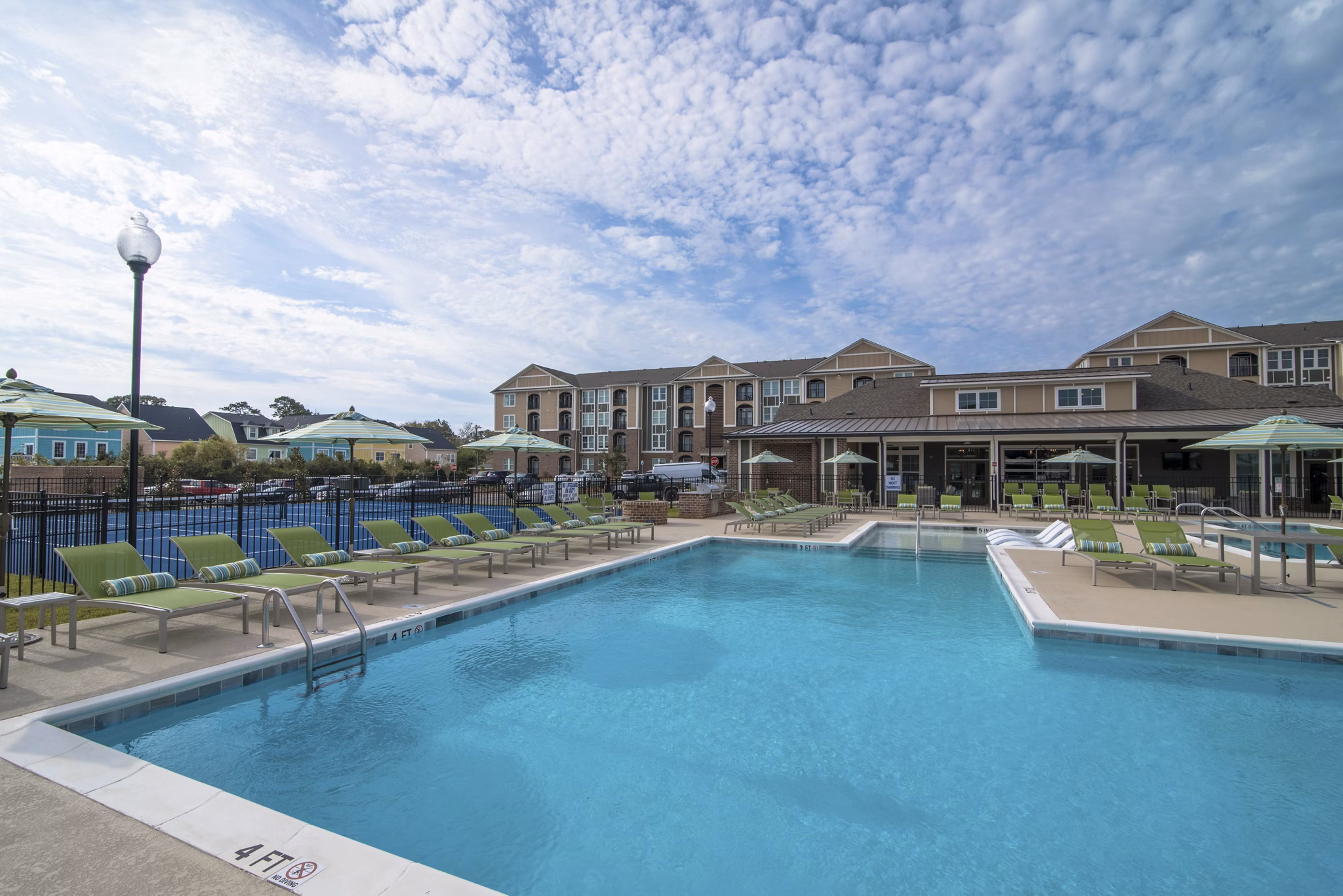 pool at SeaPath on 67th Apartments