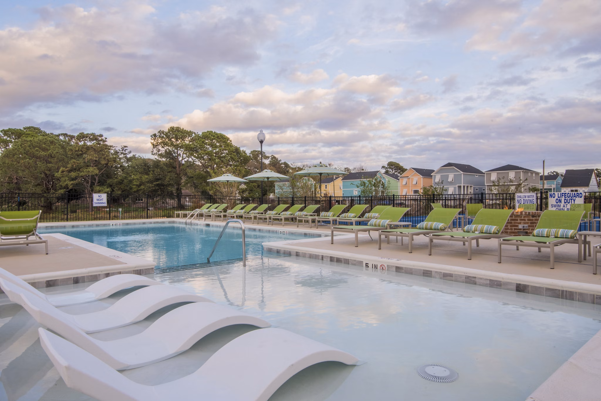 pool at SeaPath on 67th Apartments