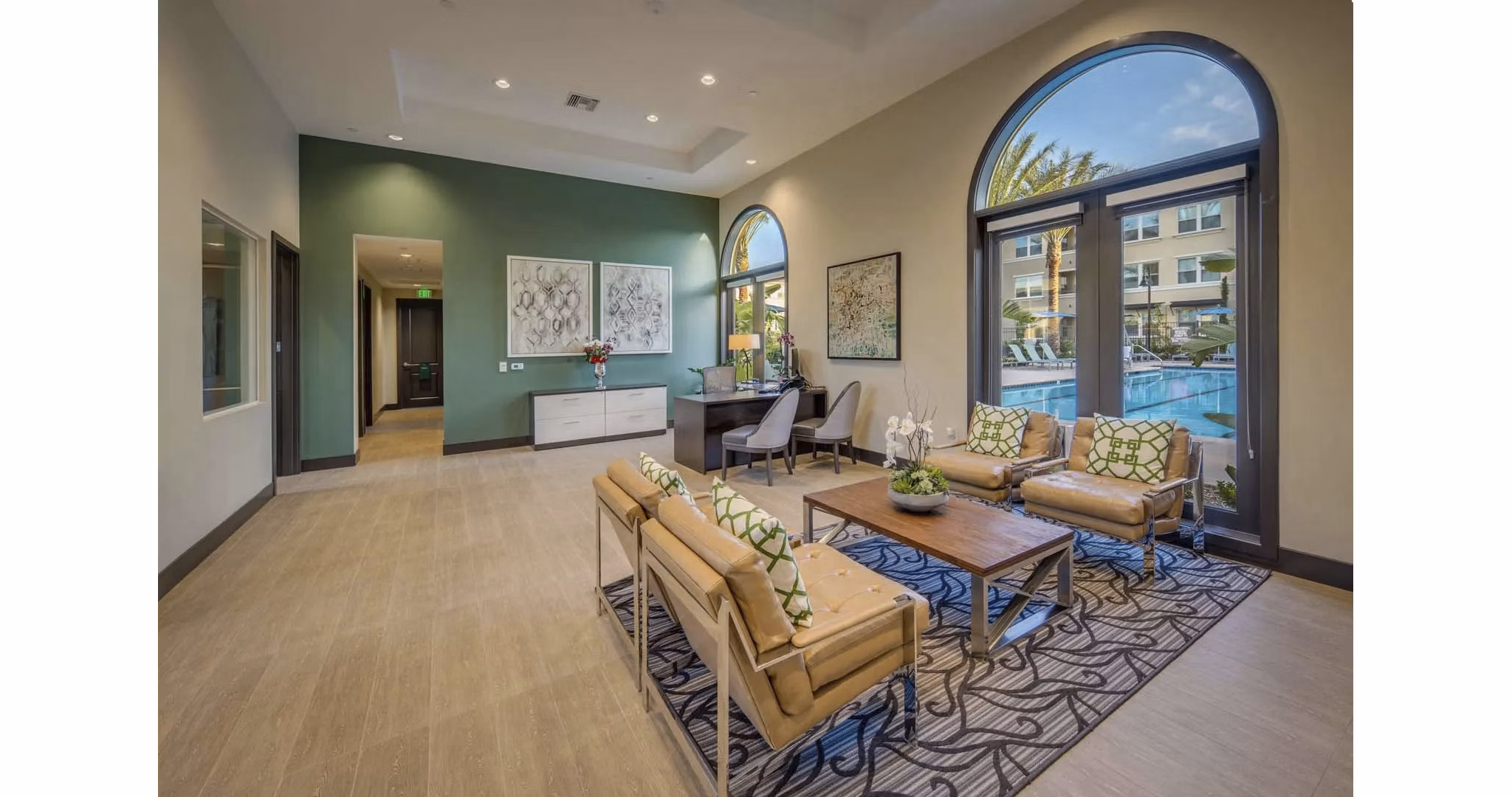 Clubhouse/Lobby at Anton Portola Apartments