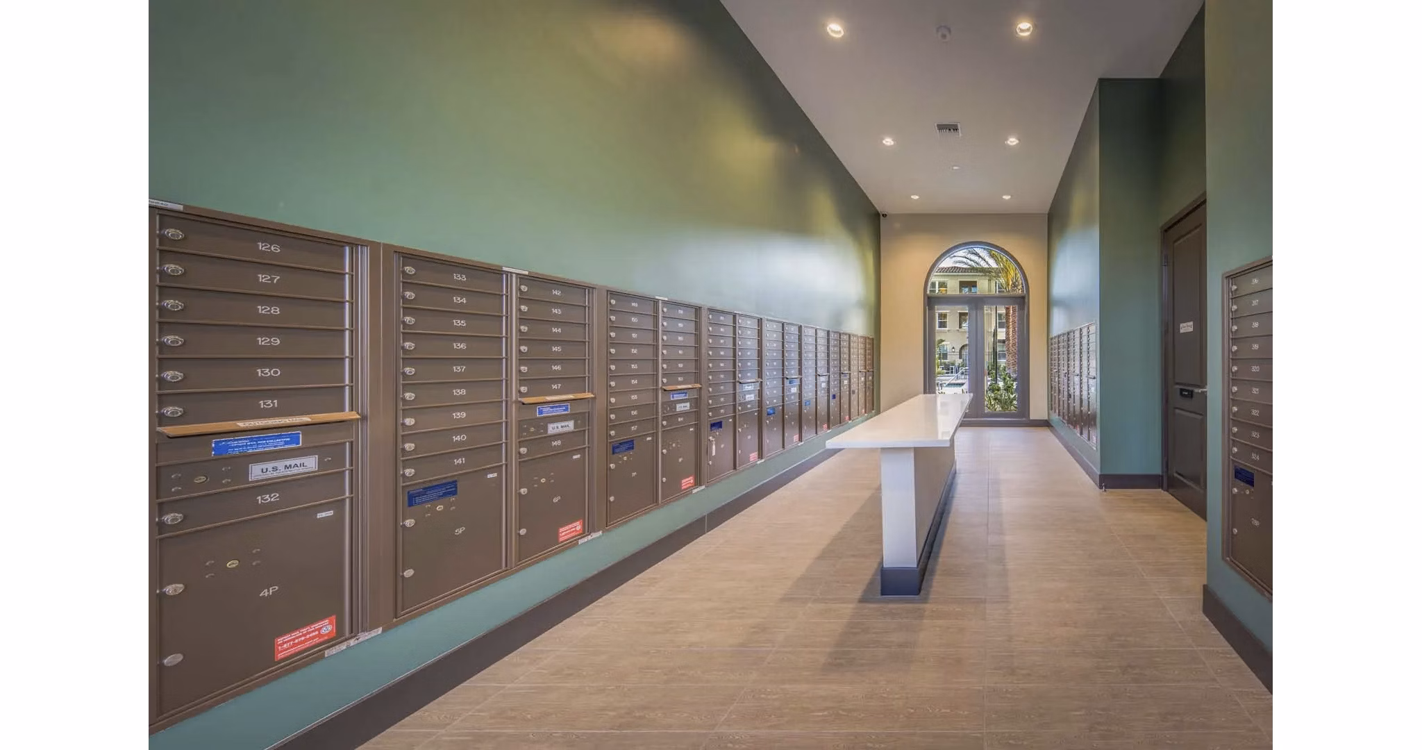 Mail Room at Anton Portola Apartments