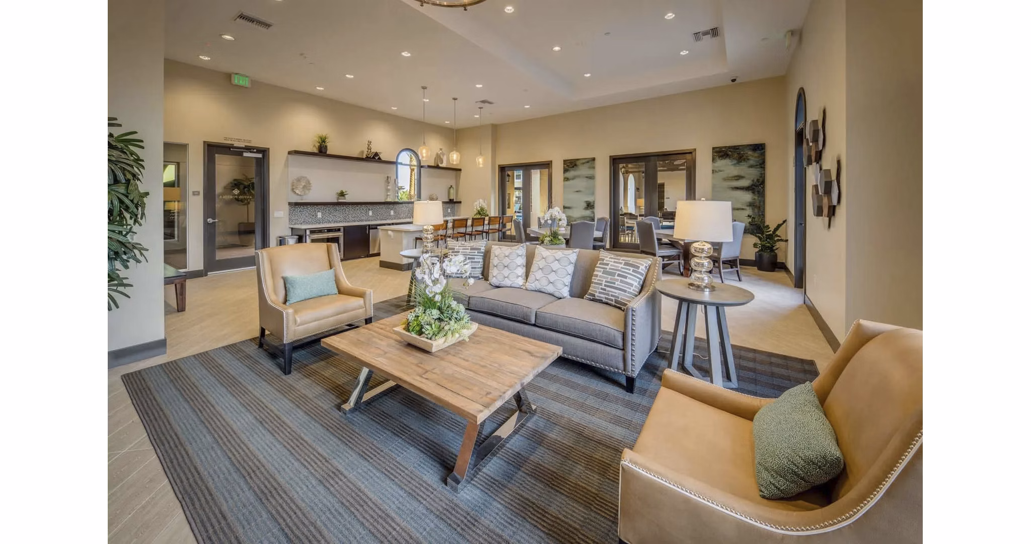 Clubhouse/Lobby at Anton Portola Apartments