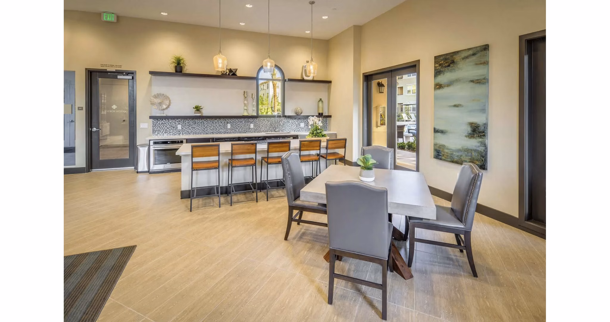 Clubhouse/Lobby at Anton Portola Apartments
